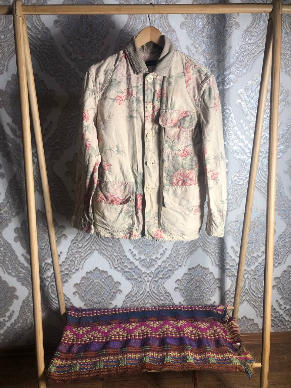 Polo Ralph Lauren VINTAGE POLO RALPH LAUREN FLOWERS DESIGNER JACKET Y2K 90s Size US S / EU 44-46 / 1 - 1 Thumbnail