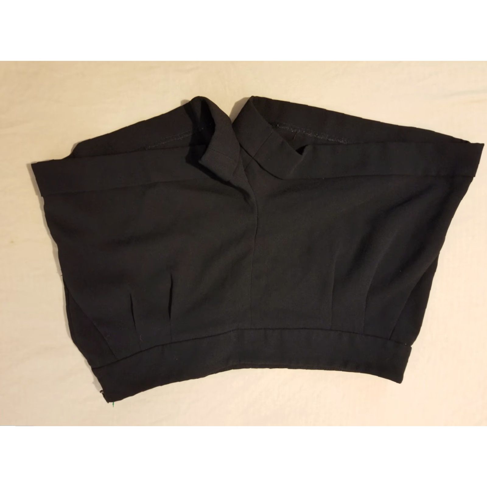 Express Womens Express Shorts 0 Black Chino Cotton Flat Front Casual Walking Spring Summer Mens? No, keep. Size 25" / US 0 / IT 36 - 2 Thumbnail