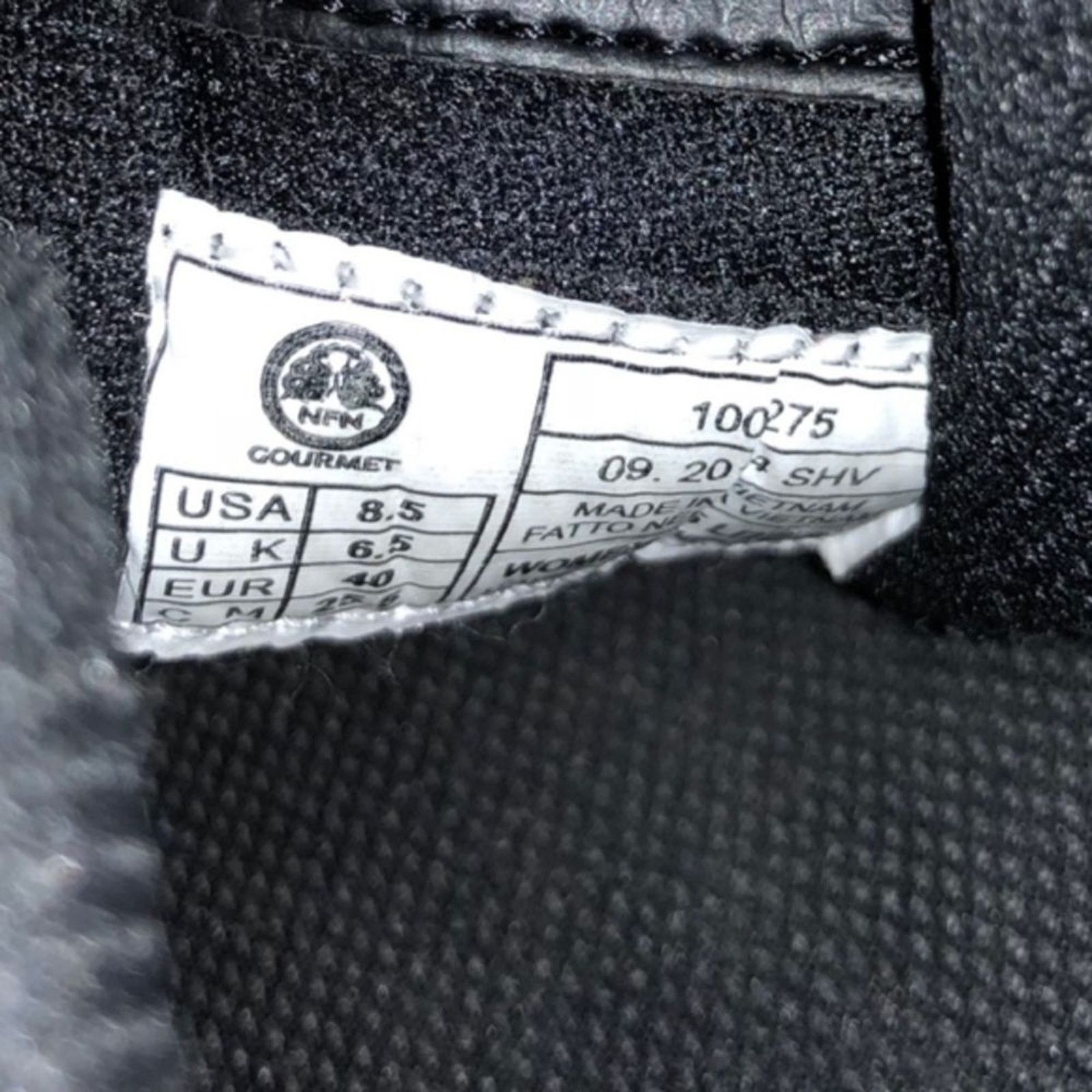 Gourmet NFN Gourmet Black High Top Fashion Sneakers | Sz 8.5 Size US 8.5 / IT 38.5 - 6 Thumbnail