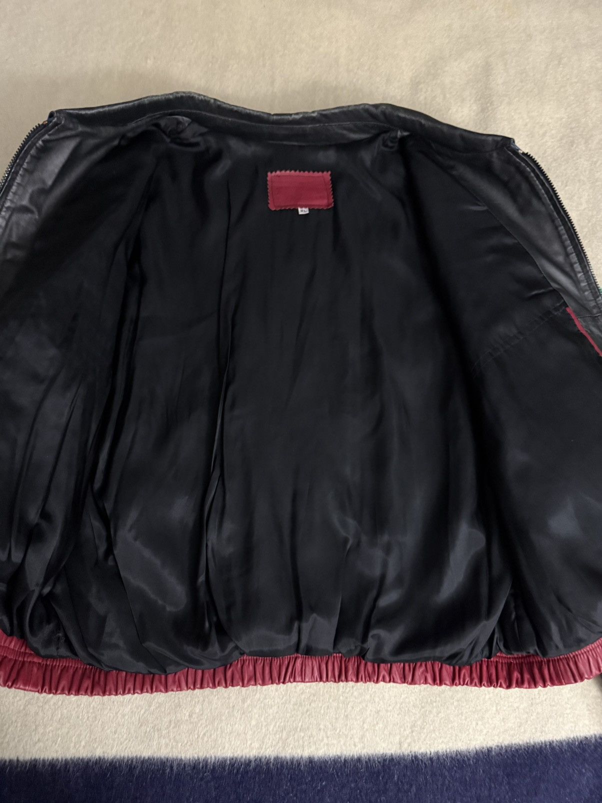 Leather Vintage 80s Dapper Dan Afro African American Leather Jacket Size US XL / EU 56 / 4 - 11 Thumbnail