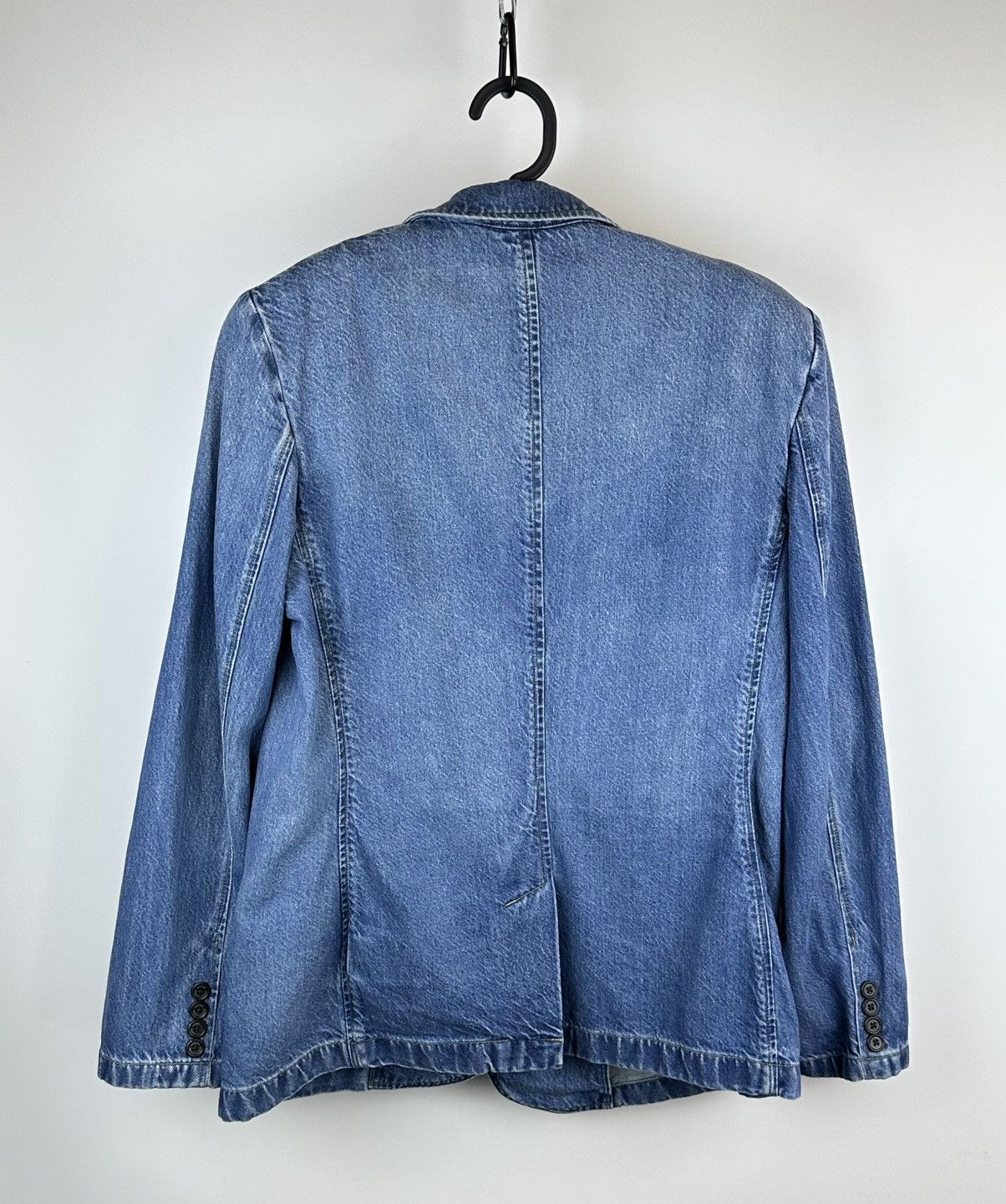 Polo Ralph Lauren Lauren Ralph Lauren City Blue Denim Blazer Jacket Size 10 Size M / US 6-8 / IT 42-44 - 4 Thumbnail