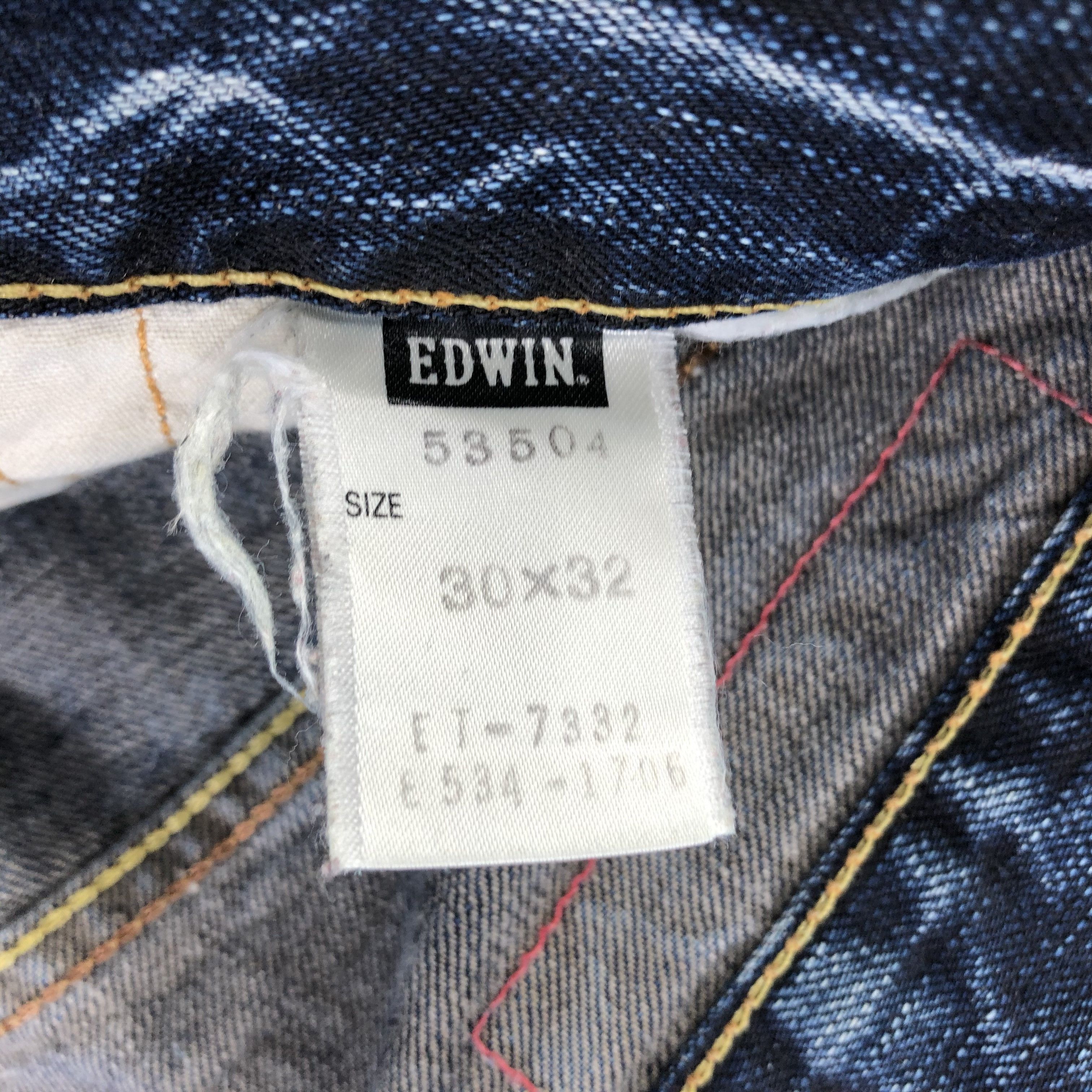 Edwin Vintage Edwin Jeans Faded Blue Denim KJ1884 Size US 30 / EU 46 - 9 Thumbnail