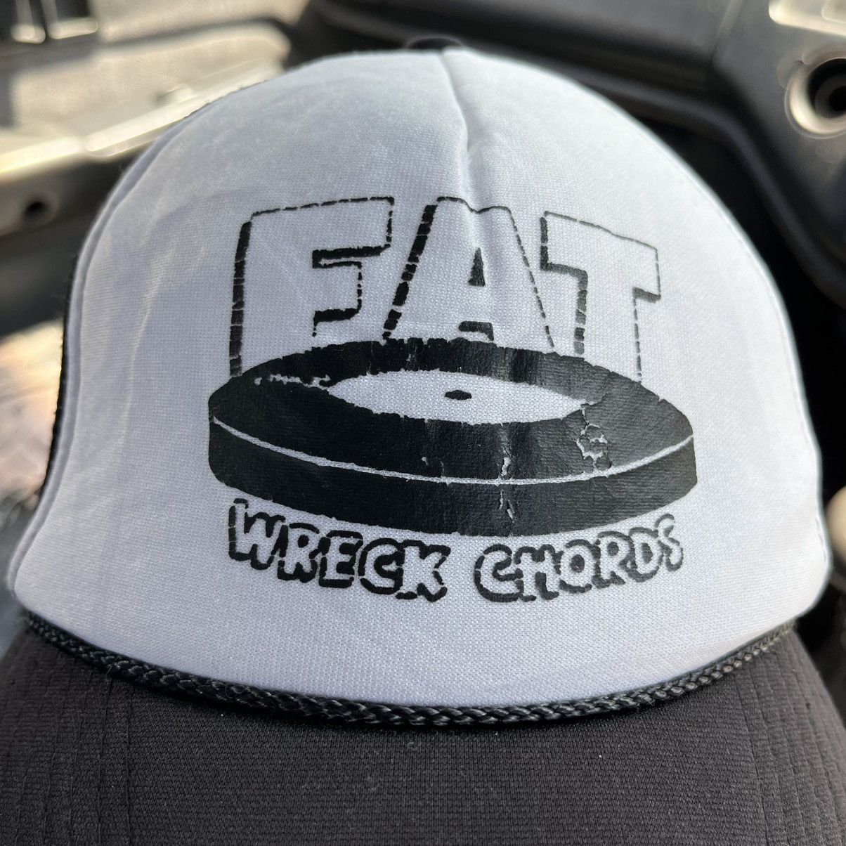 Vintage Vintage Fat wreck chords trucker cap Size ONE SIZE - 2 Thumbnail