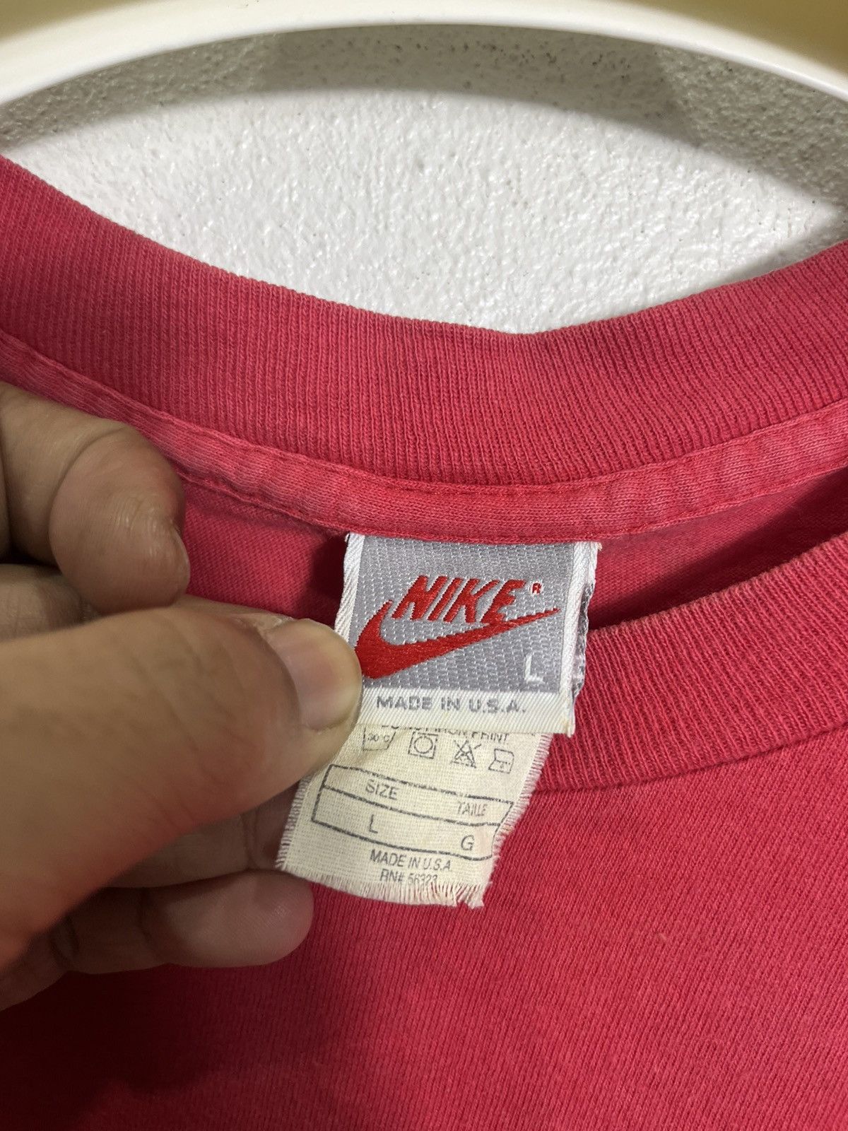Nike Vintage 90s NIKE AIR JORDAN T-shirt Size US L / EU 52-54 / 3 - 5 Thumbnail