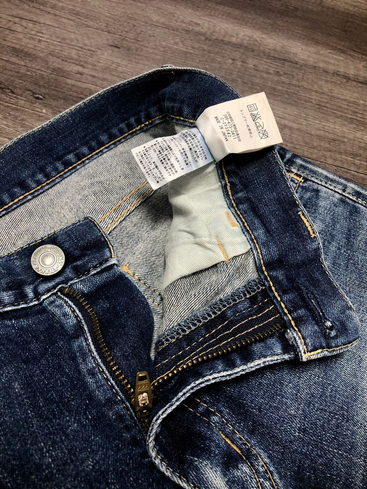 Blue Blue Japan × Eternal × Japanese Brand Eternal Deep Blue Selvedge Denim Jeans Size US 30 / EU 46 - 5 Thumbnail