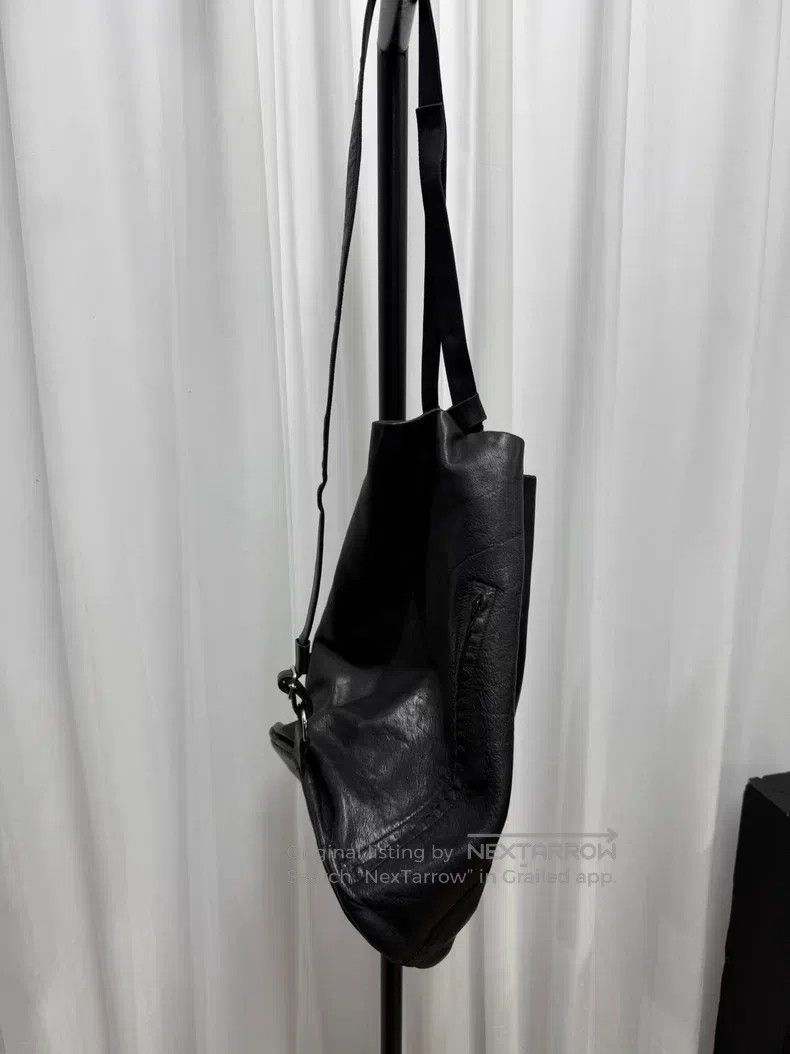 Yohji Yamamoto Yohji Yamamoto Simple leather shoulder bucket bag Size ONE SIZE - 4 Thumbnail