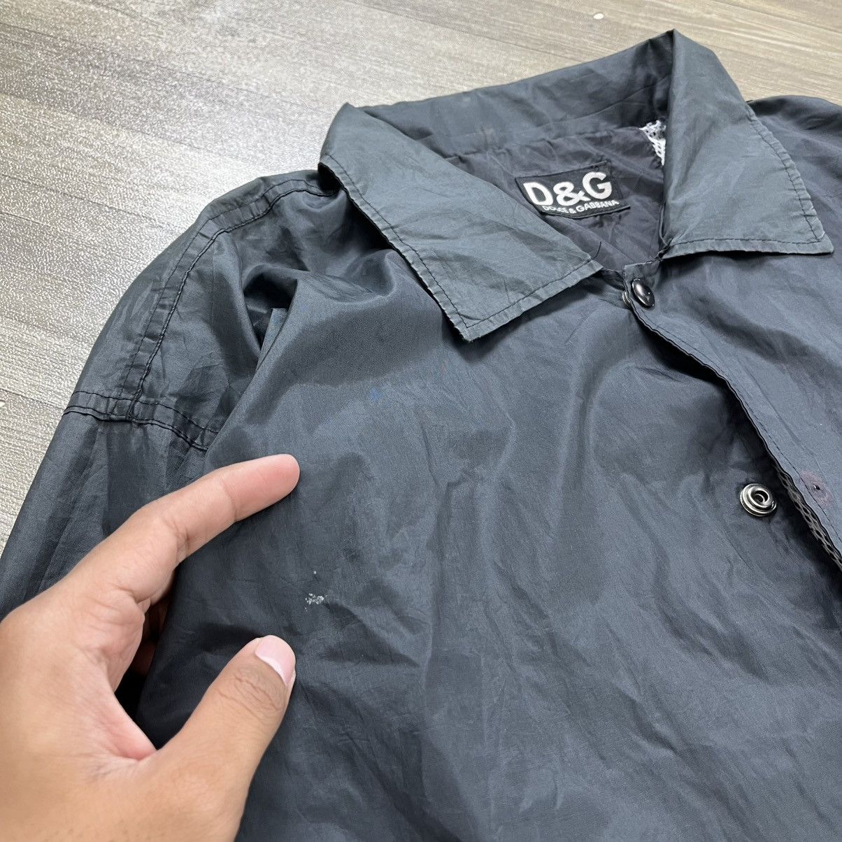 Dolce & Gabbana Vintage Dolce & Gabbana Spell Out Big Logo Coach Jacket Size US L / EU 52-54 / 3 - 16 Thumbnail