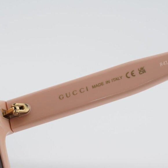 Gucci Gucci GG1982S 004 Sunglasses Shiny Vintage Pink Cat Eye Size ONE SIZE - 7 Thumbnail