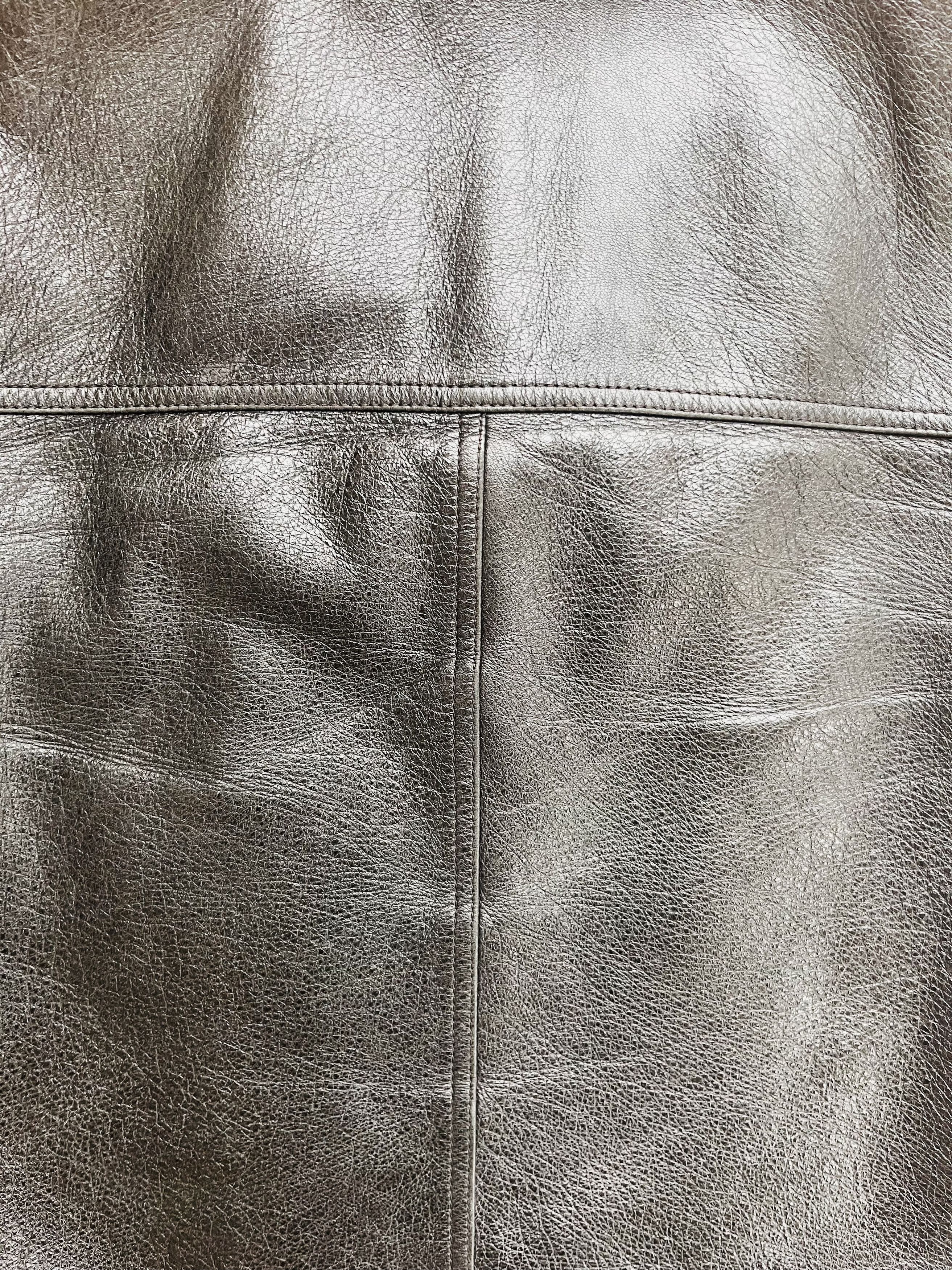 Saint Laurent Paris Hedi Slimane Saint Laurent Trapper leather jacket Size US S / EU 44-46 / 1 - 7 Thumbnail