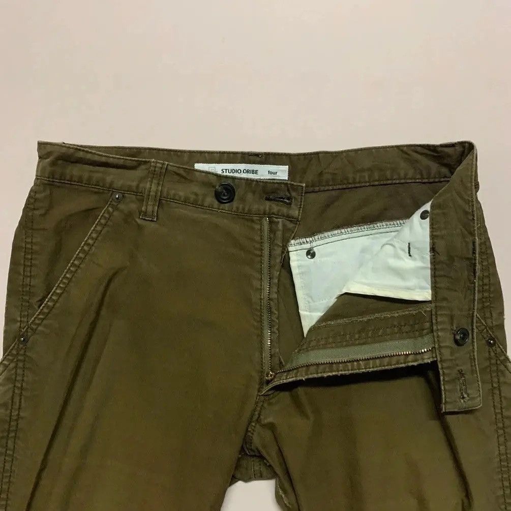 Japanese Brand × STUDIOUS STUDIO ORIBE Trousers 31x30 Rugged Faded Like Kapital Pants Size US 31 - 3 Thumbnail