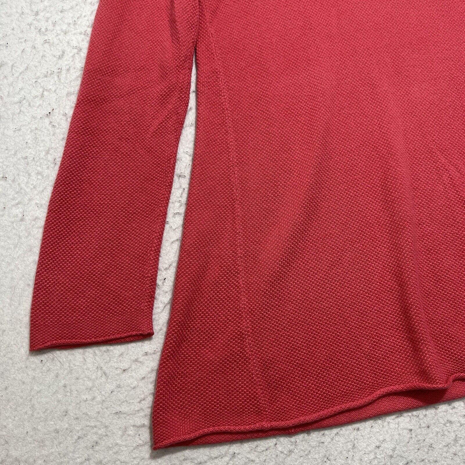 J. Jill J. Jill Coral Pink Pullover A-Line Sweater Long Sleeve Size S / US 4 / IT 40 - 4 Thumbnail