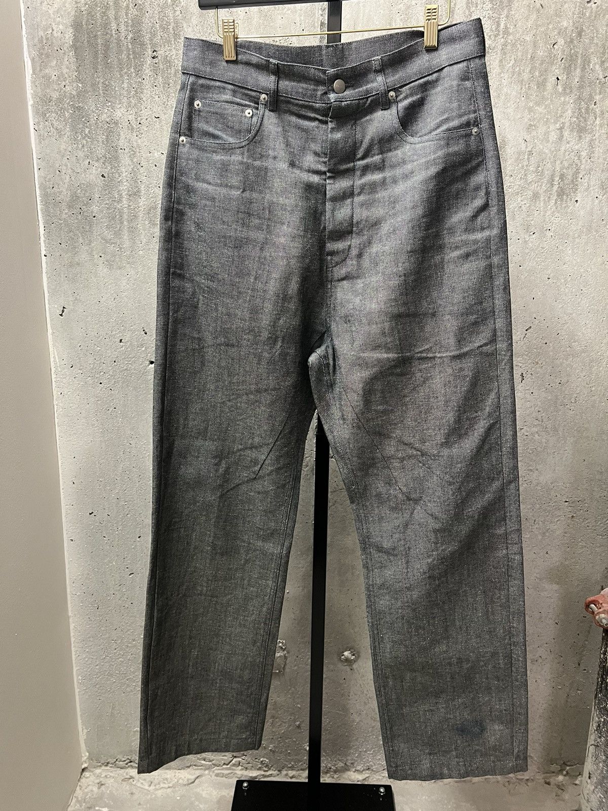 Rick Owens Rick Owens Baggy Geth Denim Size US 30 / EU 46 - 1 Thumbnail