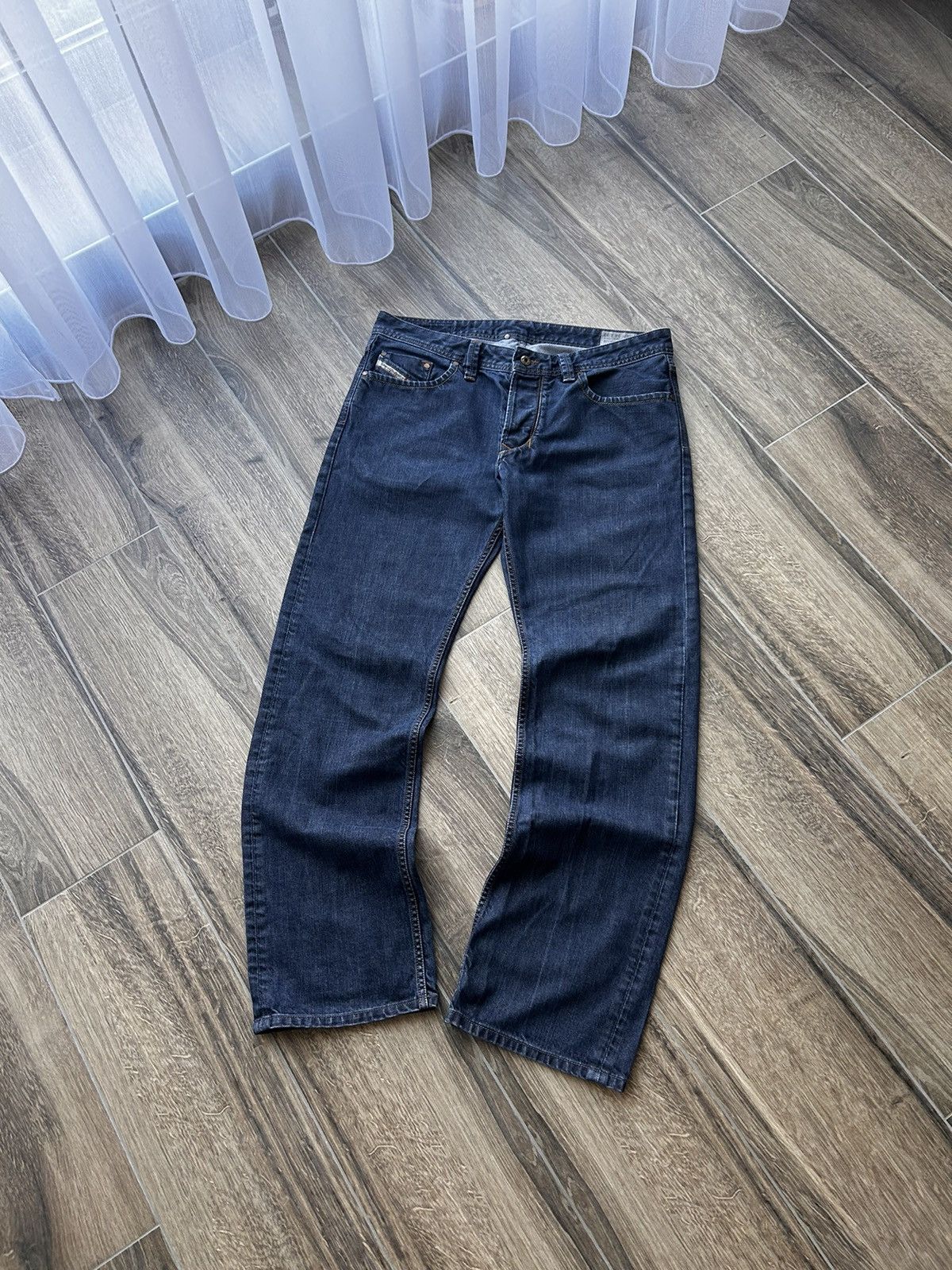 Diesel Black Gold × Vintage Vintage Diesel Larkee diesel jeans made in italy Size US 34 / EU 50 - 2 Thumbnail