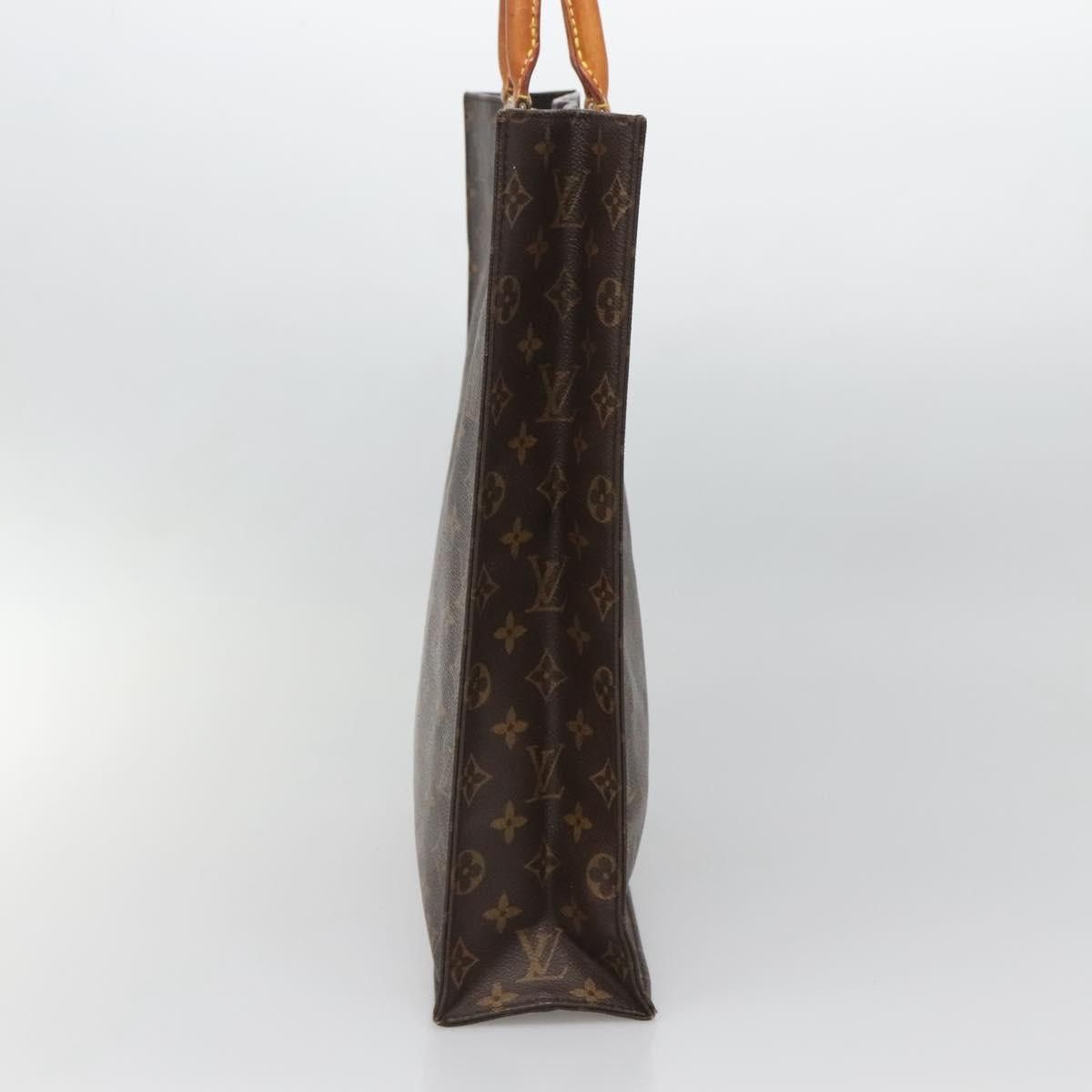 Louis Vuitton LOUIS VUITTON Monogram Sac Plat Hand Bag M51140 Size ONE SIZE - 5 Thumbnail
