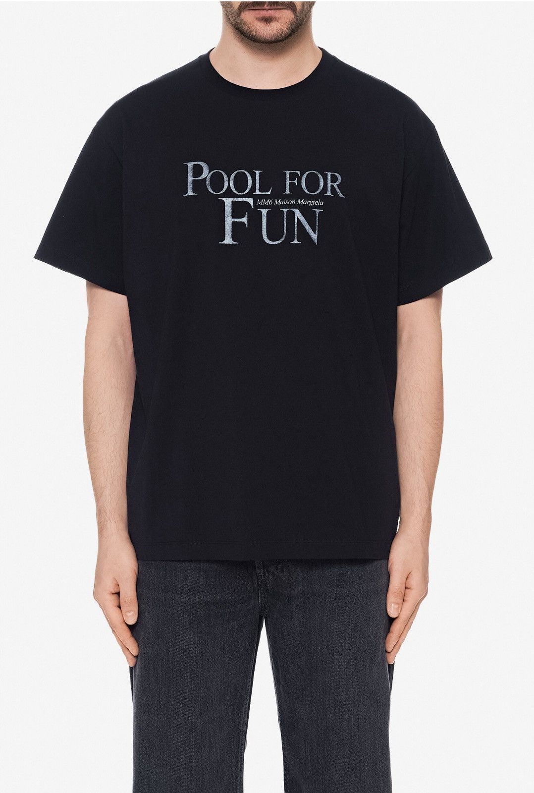 Last MM6 Maison Margiela Printed “Pool For Fun” T-Shirt