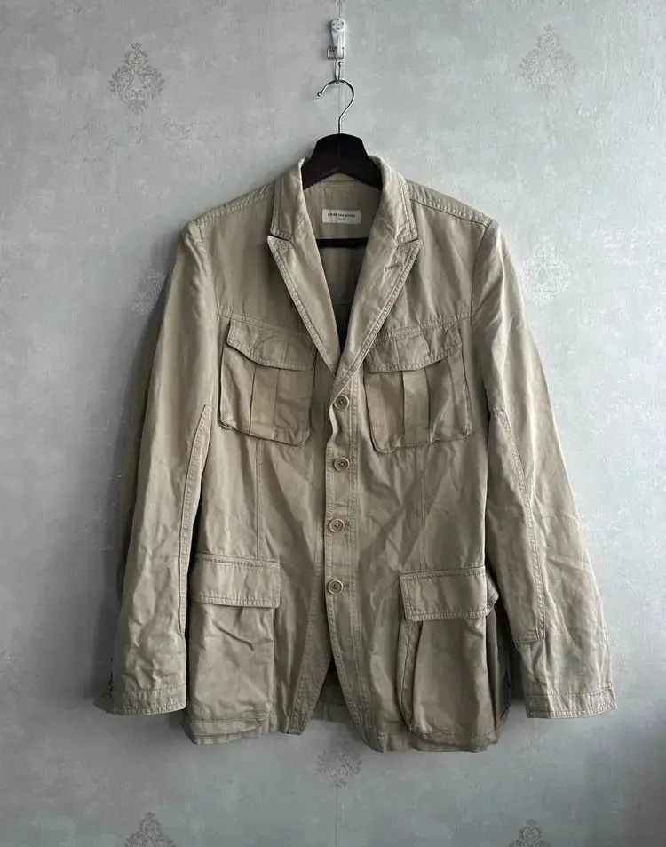Dries Van Noten Sz 44 Dries Van Noten Hunting Jacket Size US S / EU 44-46 / 1 - 2 Thumbnail