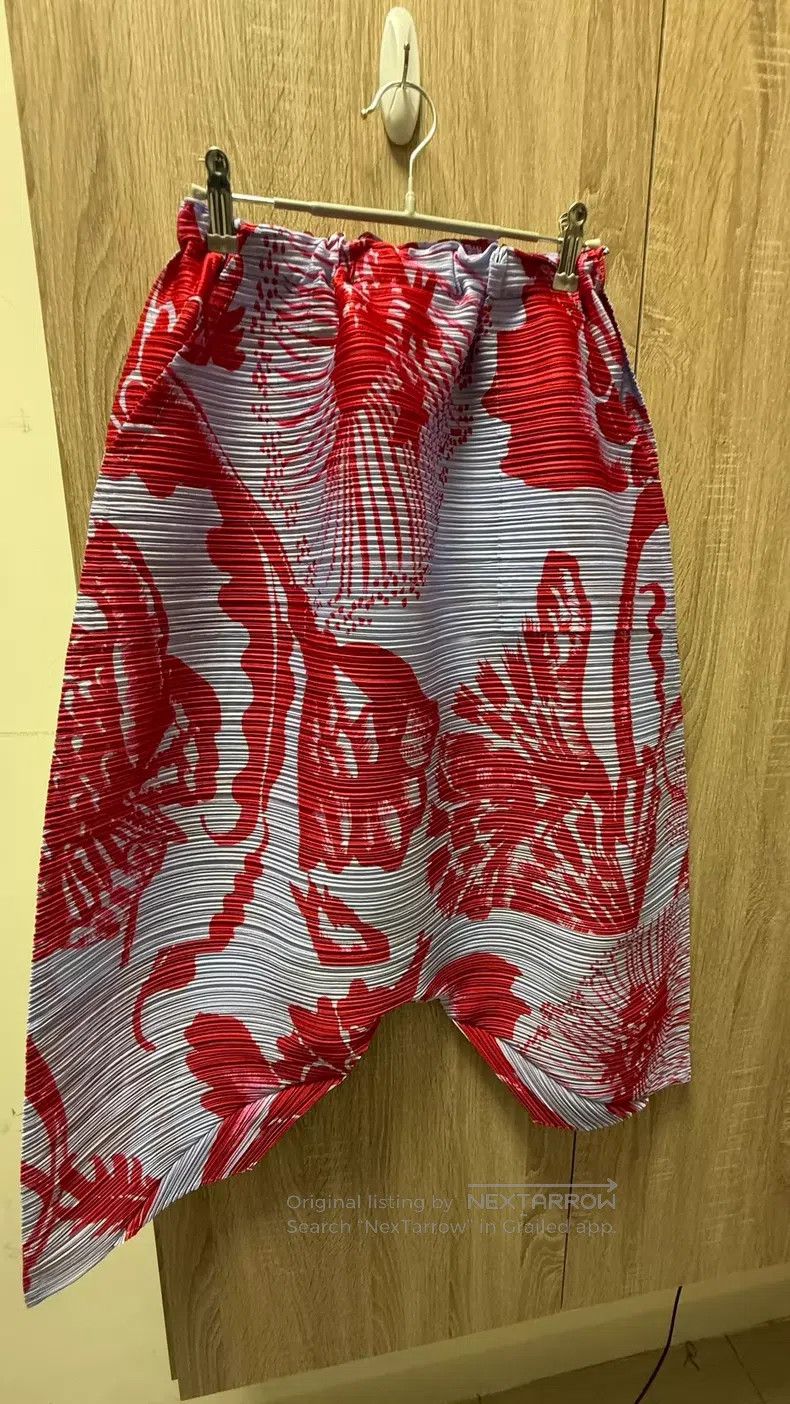 Issey Miyake Issey Miyake size:3 Red Pants Size 31" - 4 Thumbnail