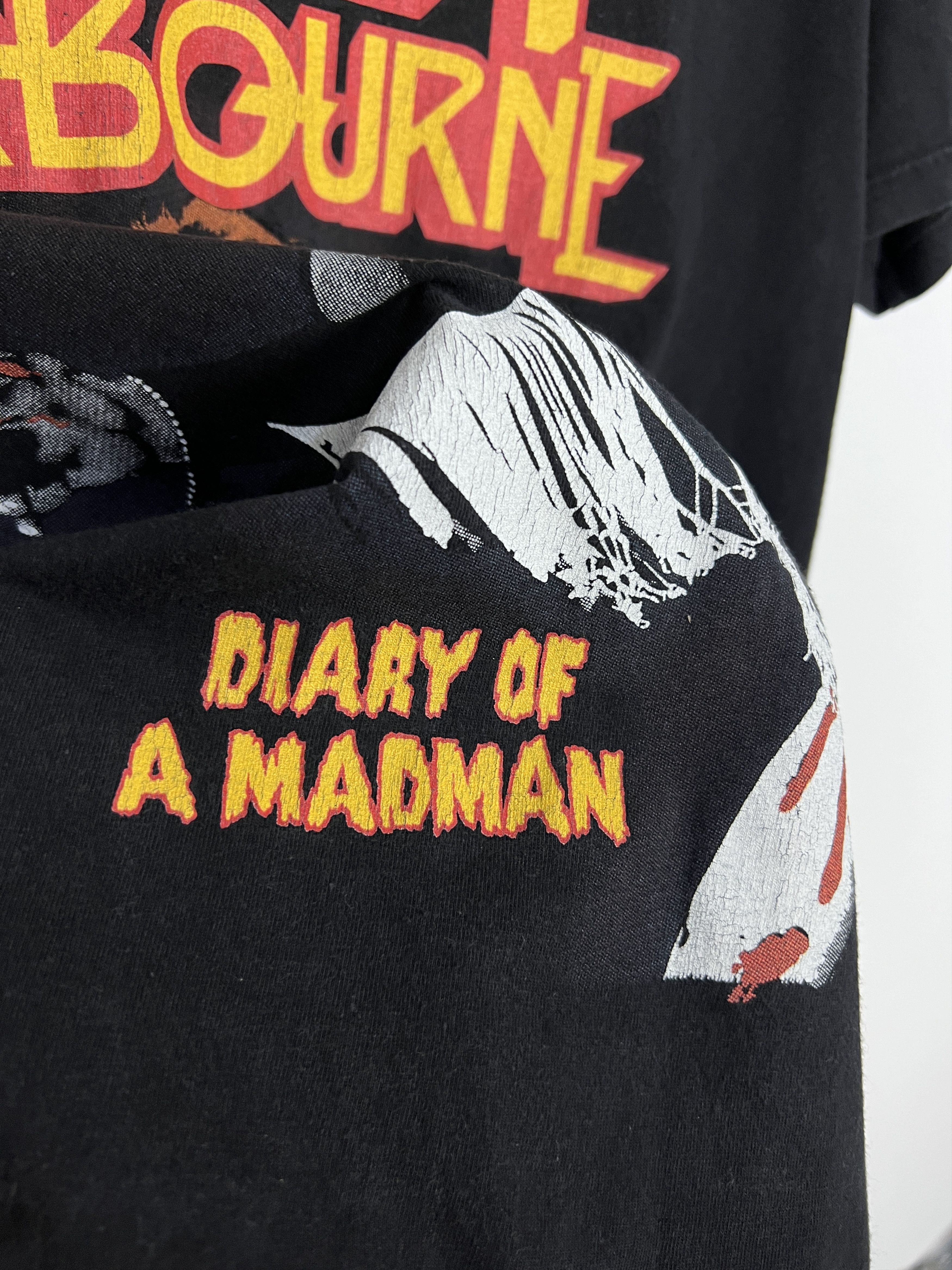 Vintage Vintage Ozzy Ozbourne Diary of Madman Rock Tee Shirt Sabbath Size US S / EU 44-46 / 1 - 4 Thumbnail