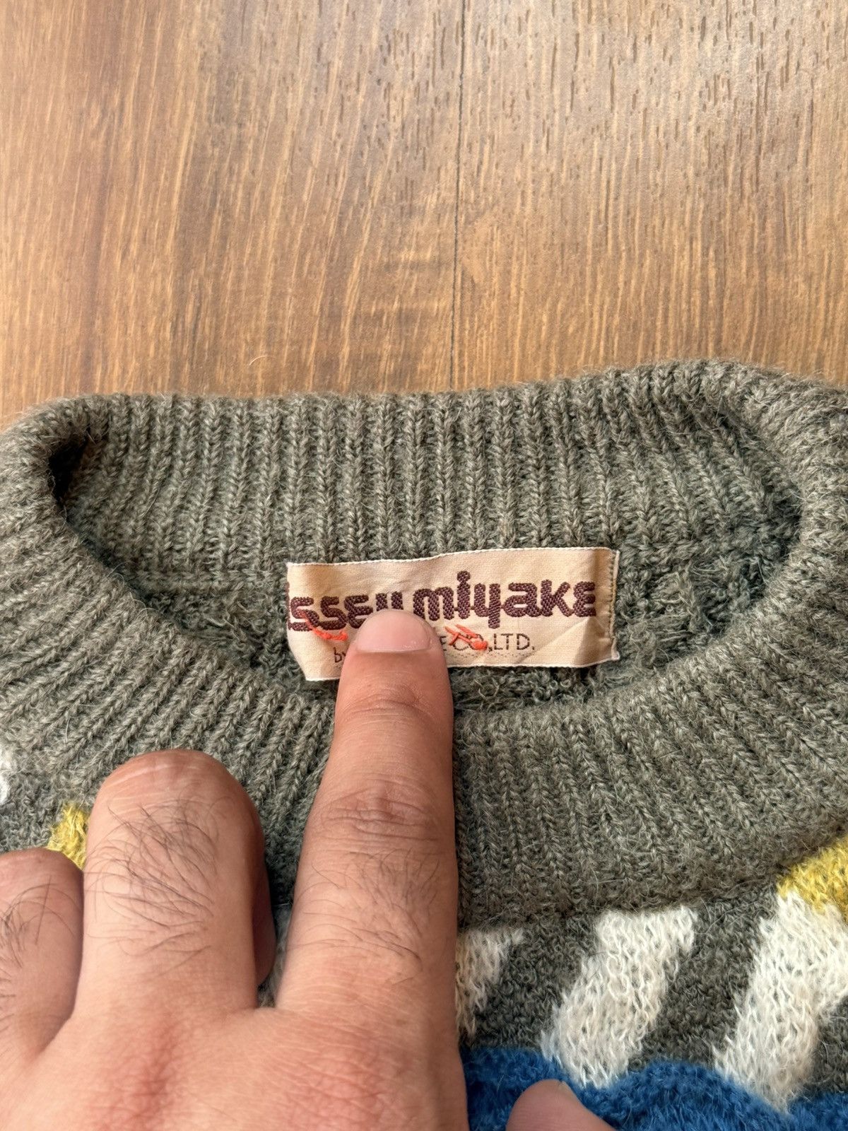 Issey Miyake RARE 80’s ISSEY MIYAKE KNIT Size US L / EU 52-54 / 3 - 6 Thumbnail