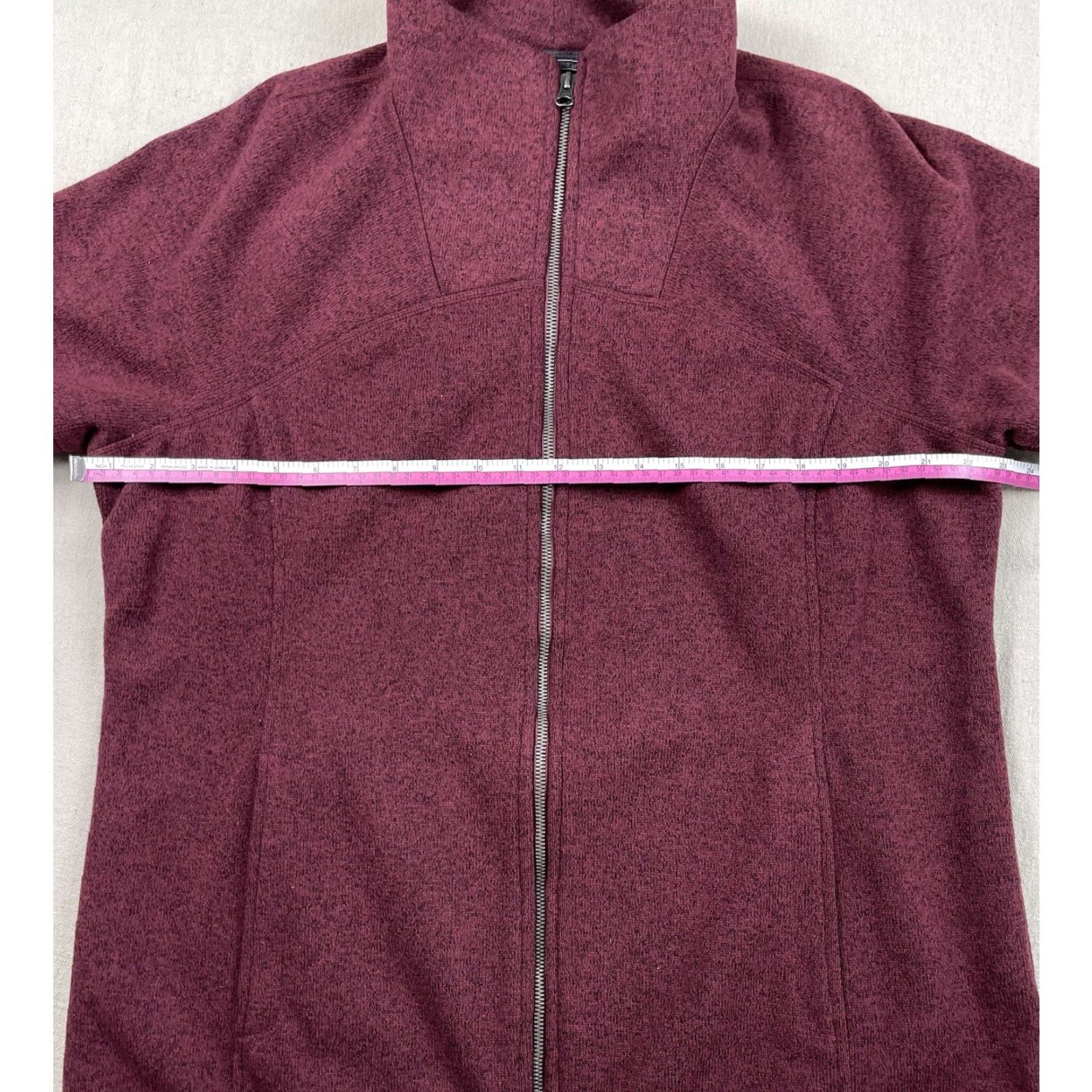 Vintage LL Bean Womens XL Jacket Fleece Lined Pockets Full Zip Sweater Ski Hiking Chore Size XL / US 12-14 / IT 48-50 - 5 Thumbnail