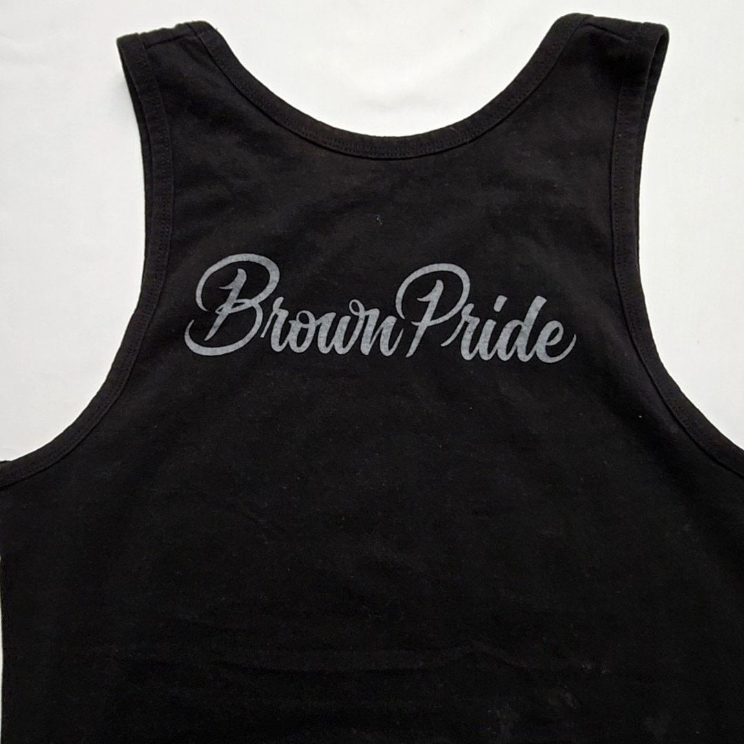 Other Brown Pride Graphic Tank Top Shaka Wear Black Muscle Shirt M Size US M / EU 48-50 / 2 - 6 Thumbnail