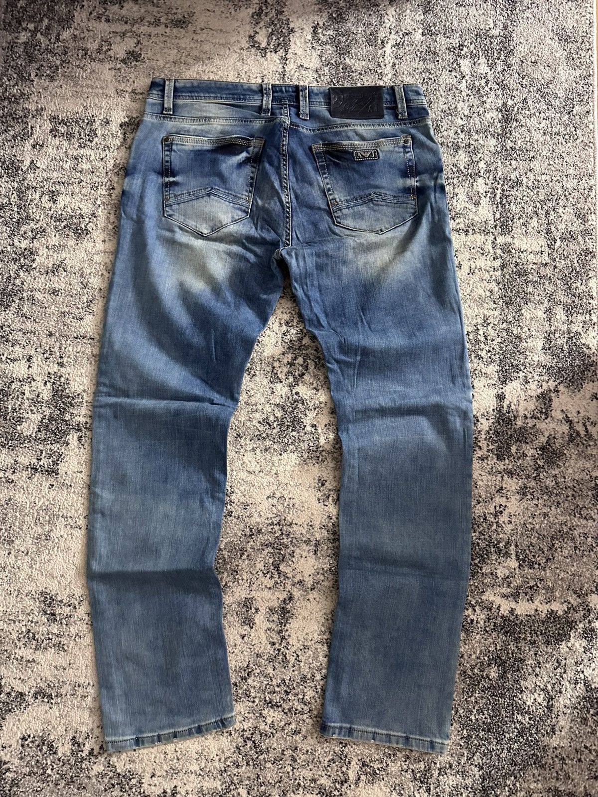 Armani Armani Vintage Denim Jeans Streetwear Rare Size US 38 / EU 54 - 1 Thumbnail