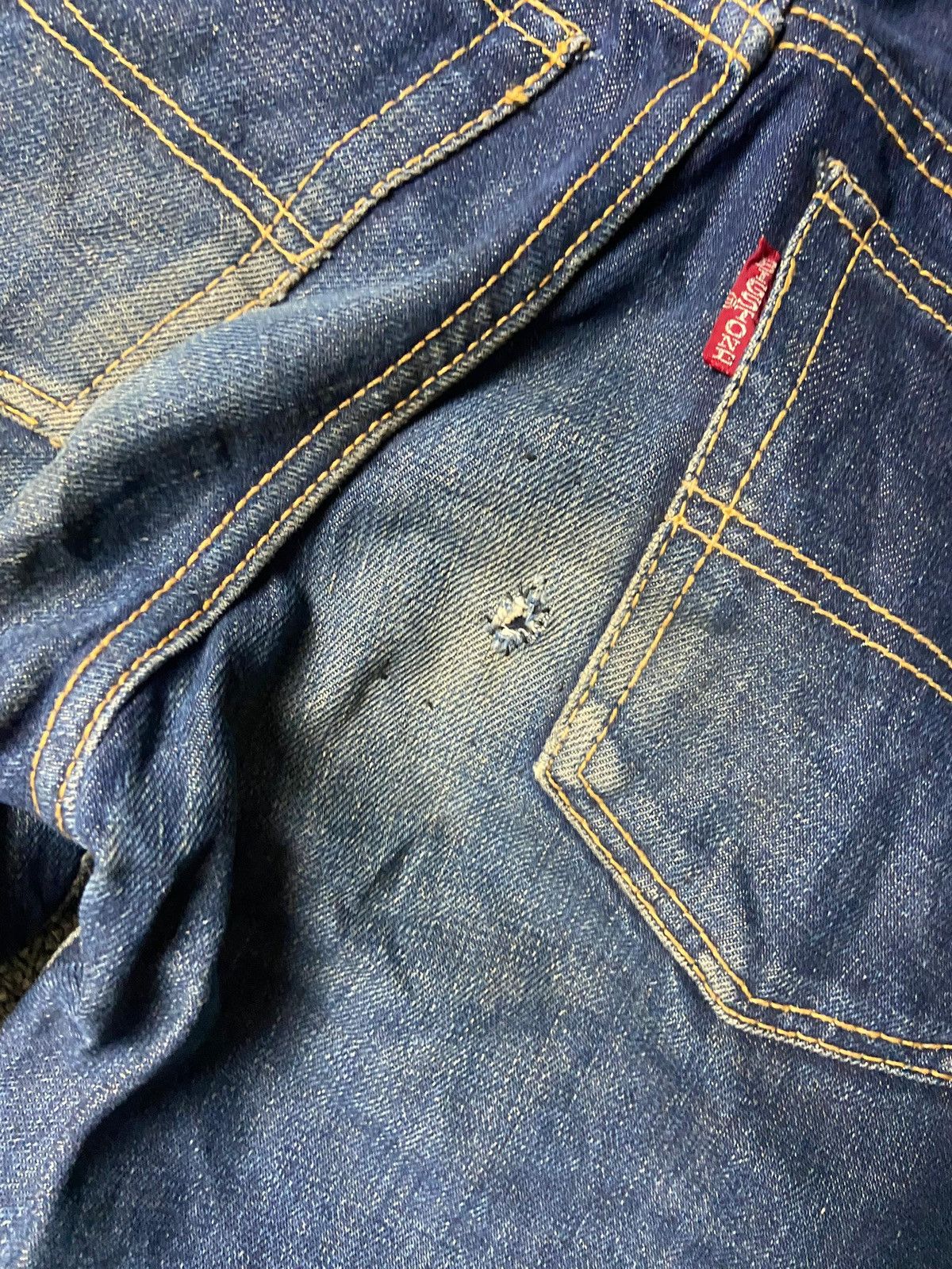 Japanese Brand Big Stone Brand Flared Denim Jeans (171) Size US 26 / EU 42 - 8 Thumbnail
