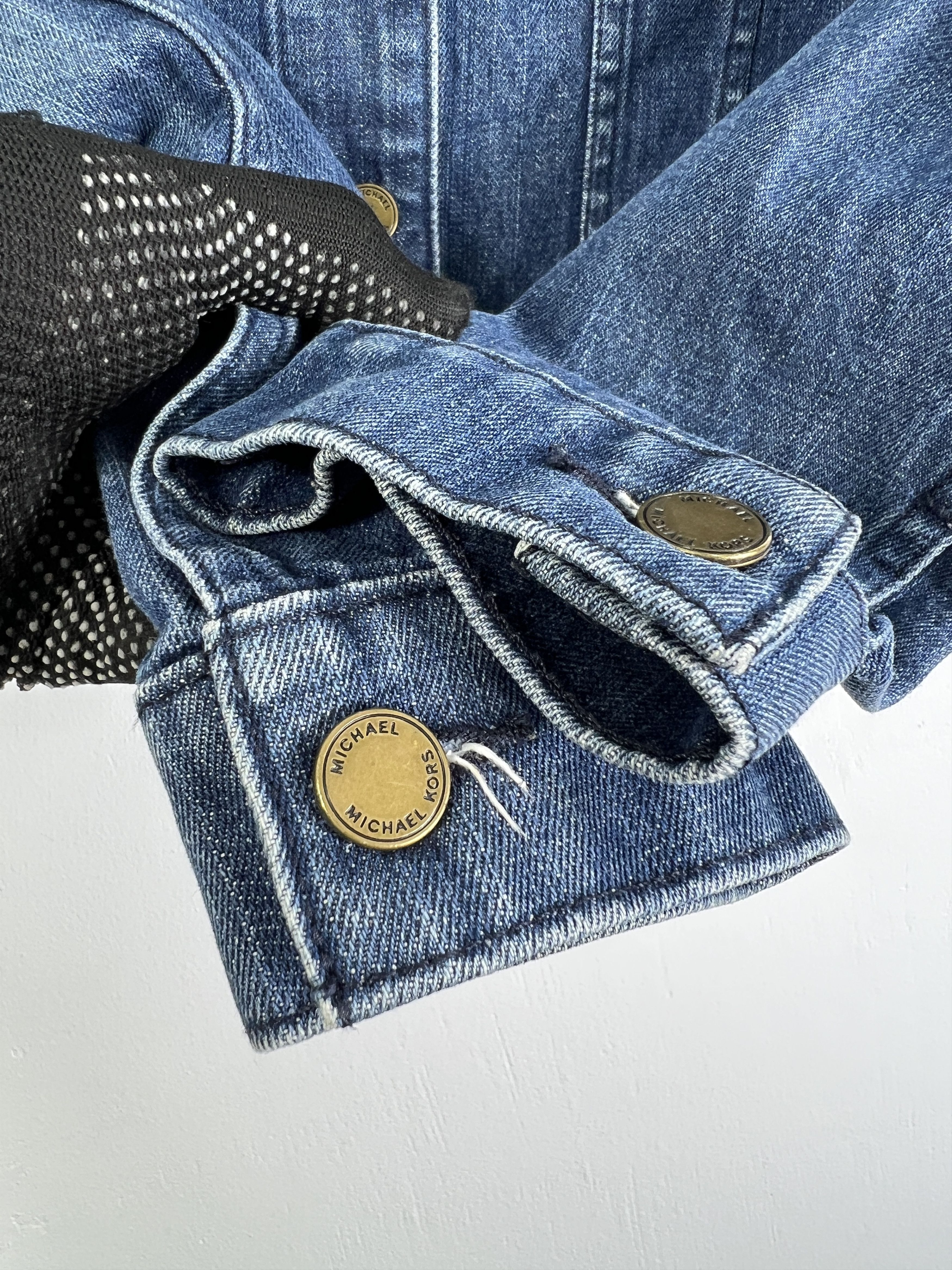 Michael Kors Michael Kors Denim Jacket (M) GTMP357 Size M / US 6-8 / IT 42-44 - 3 Thumbnail