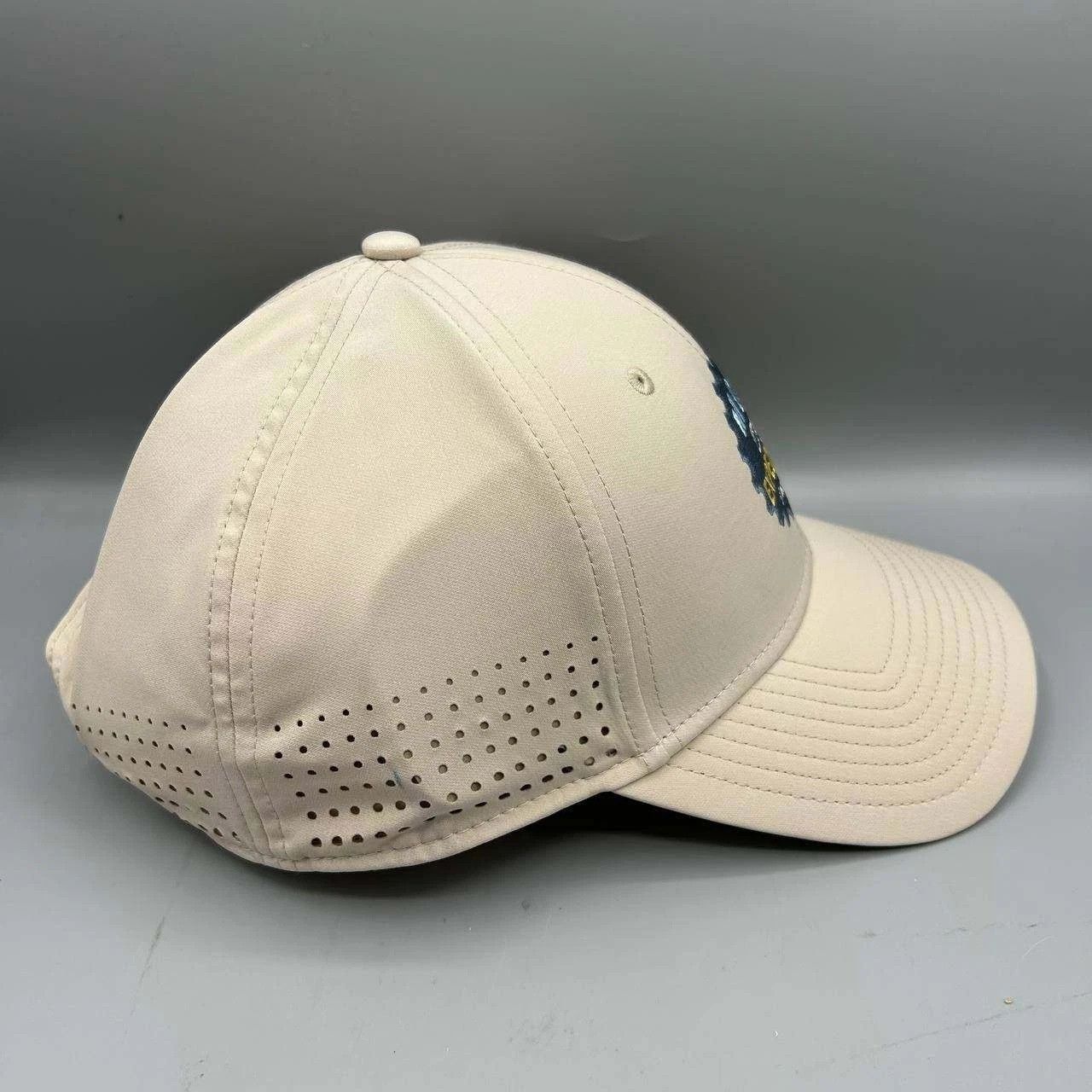 The Game Moab Utah Expeditions Hat Men Beige Embroidered Strap Back Size ONE SIZE - 4 Thumbnail