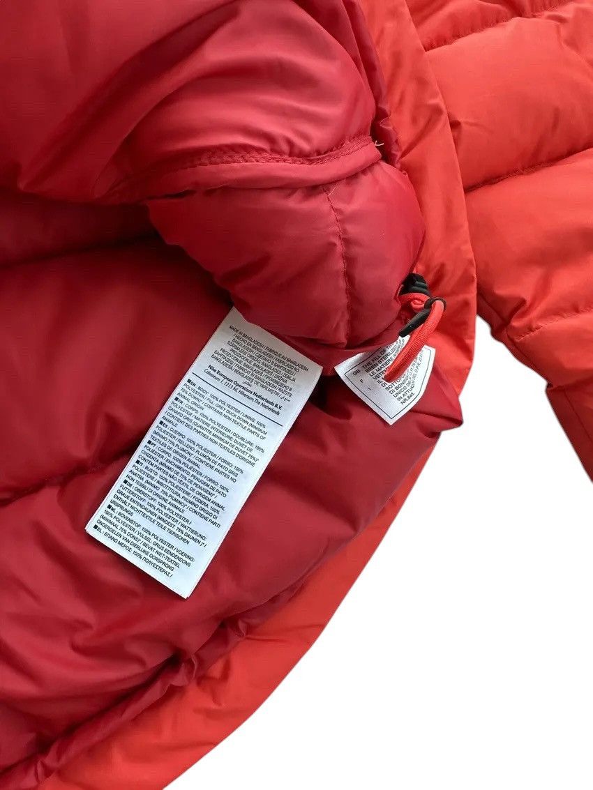 Nike × Vintage Vintage Nike Y2K Red Puffer Jacket Size US XL / EU 56 / 4 - 9 Thumbnail