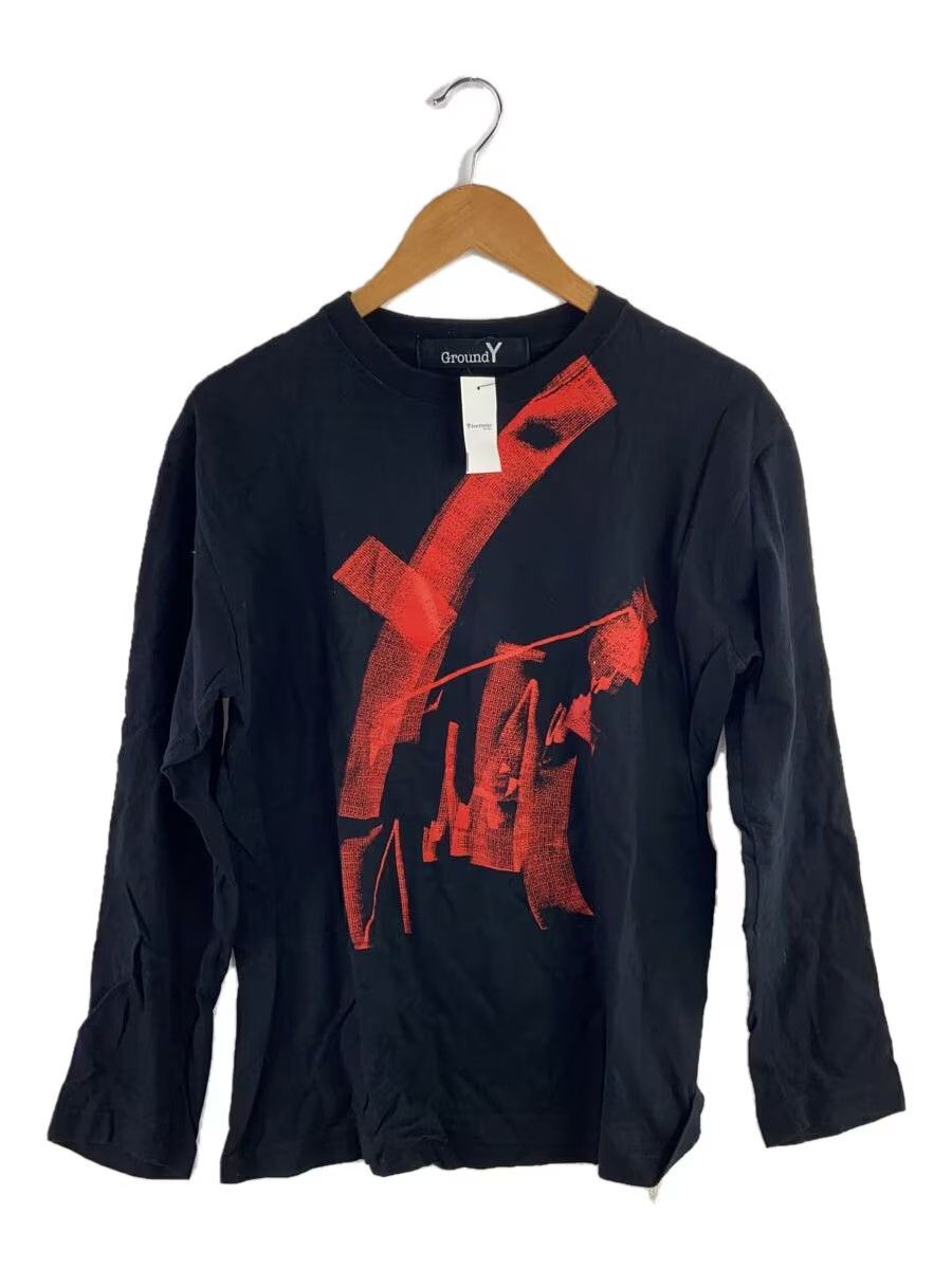 Ground Y × Yohji Yamamoto Paint Logo Long Sleeve Tee Size US L / EU 52-54 / 3 - 1 Thumbnail