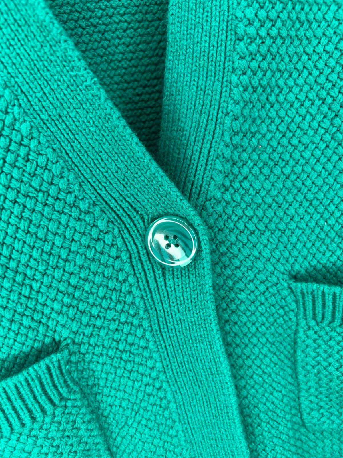 Reiss REISS Callister Emerald Knit Cardigan One Button Size S / US 4 / IT 40 - 6 Thumbnail
