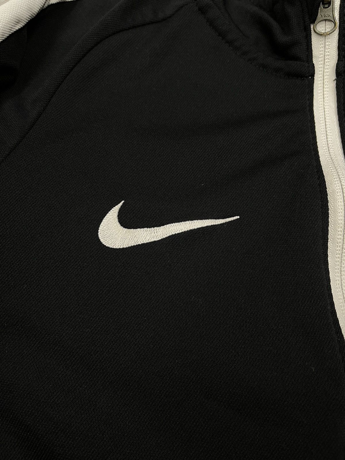 Nike Mens Nike Dri Fit Track Jacket Black White Small Logo Y2K TN Size US S / EU 44-46 / 1 - 5 Thumbnail