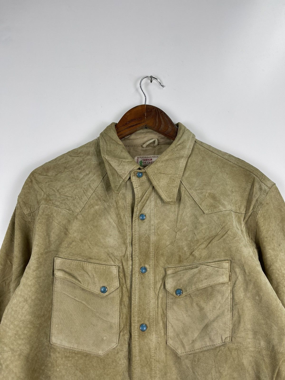 Leather Vintage Leather Western Jacket Size US L / EU 52-54 / 3 - 6 Thumbnail