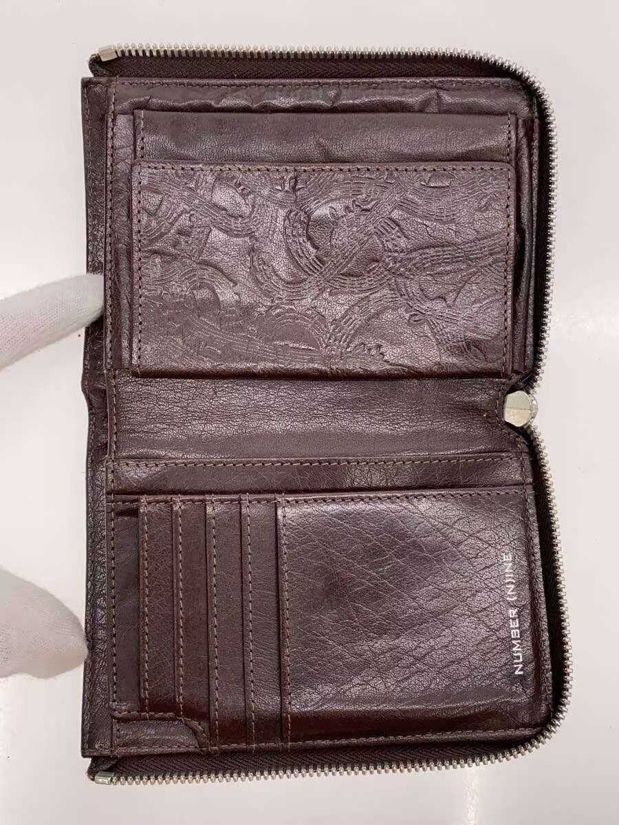 Number (N)ine Logo Zip Leather Wallet Size ONE SIZE - 4 Thumbnail