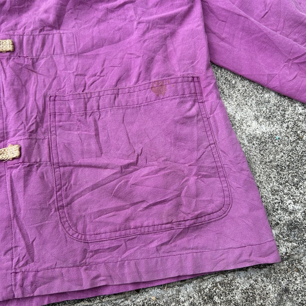 Polo Ralph Lauren Vintage 80s-90s Polo Ralph Lauren Toggle Hoodie Sun Faded Size US L / EU 52-54 / 3 - 12 Thumbnail