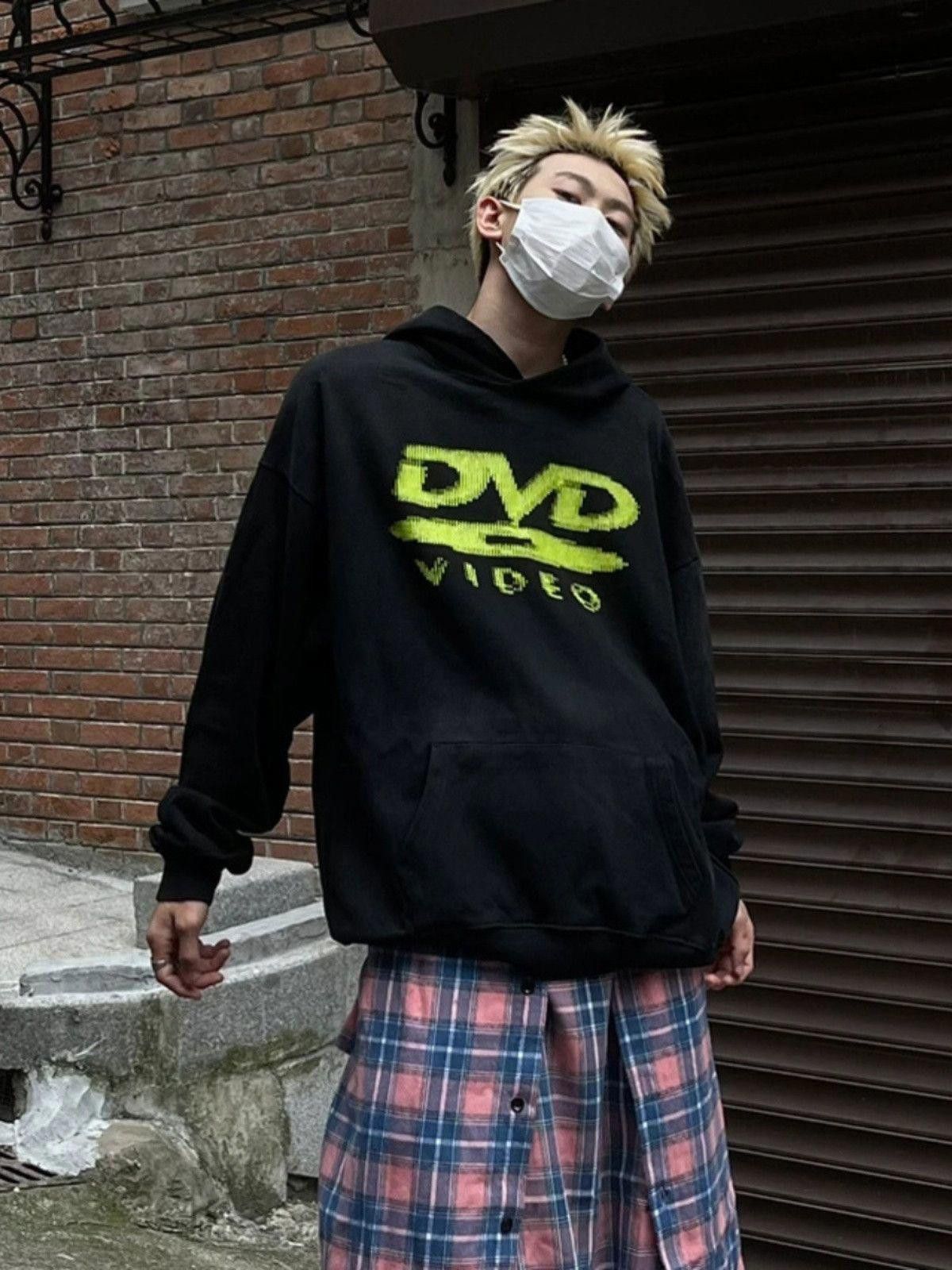 DVD Graphic Hoodie y2k Retro Hoodie 2000s Clothing
