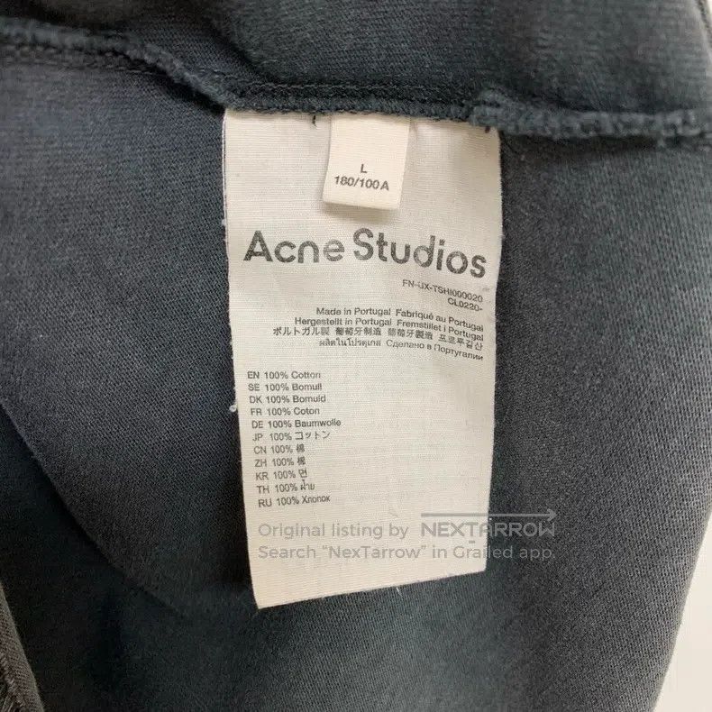 Acne Studios Acne Studios Washed Distressed Sweatshirt Size L / US 10 / IT 46 - 4 Thumbnail