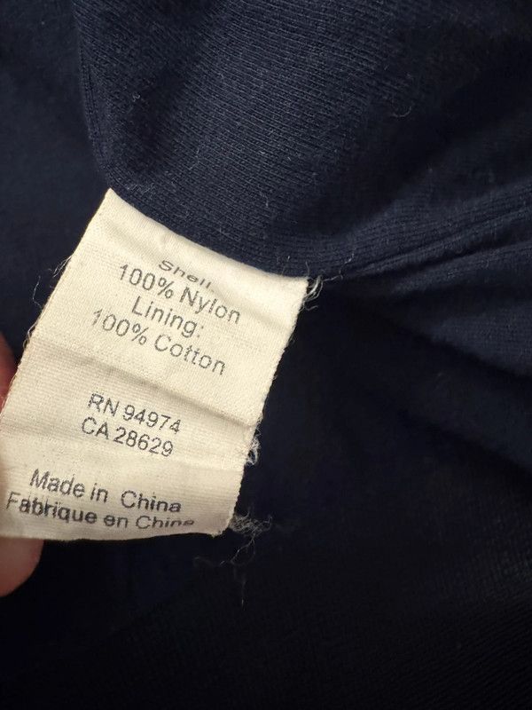 Undefeated Undefeated Nylon Navy Light Jacket Anorak size M Size US M / EU 48-50 / 2 - 9 Thumbnail