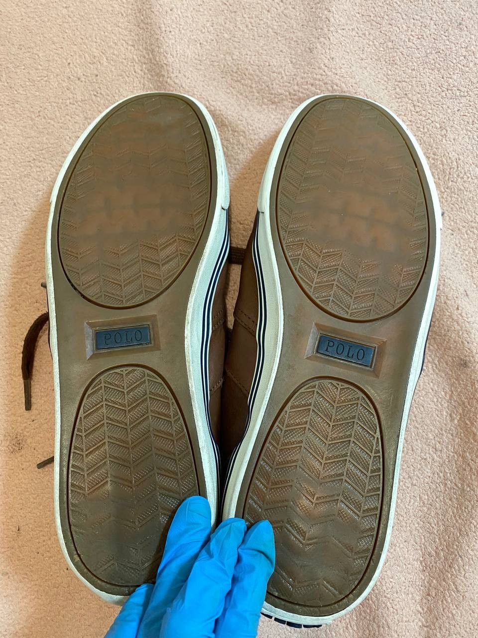 Polo Ralph Lauren Vintage Leather Sneakers Polo Ralph Lauren Size US 10 / EU 43 - 18 Thumbnail