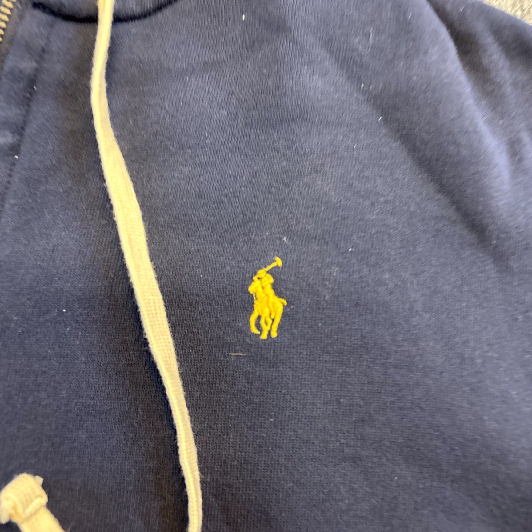 Polo Ralph Lauren Polo Ralph Lauren Hoodie Zip Fleece Lined 41381 Adult Large Blue Nike? Size US L / EU 52-54 / 3 - 2 Thumbnail