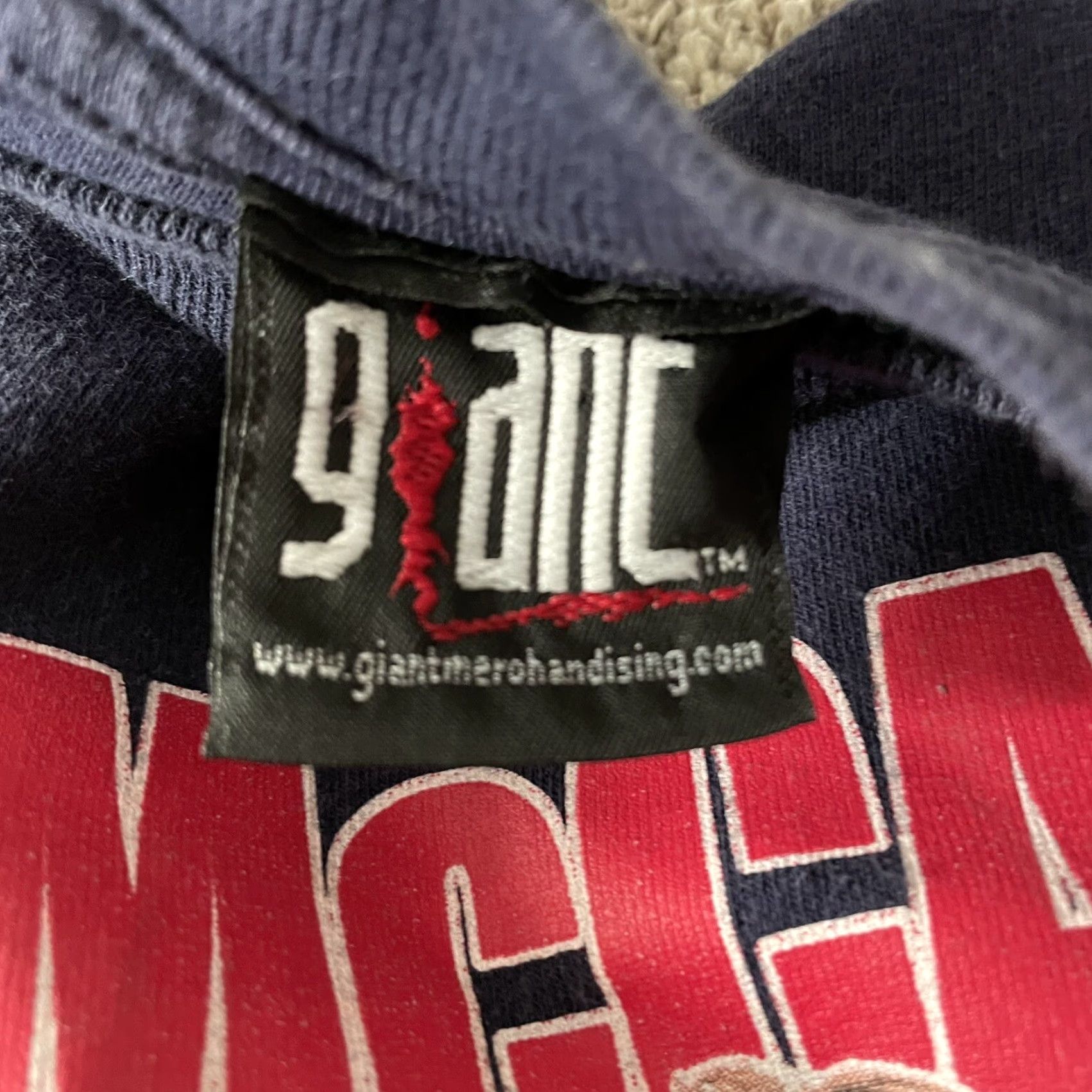 Vintage VINTAGE Giant T-Shirt Mens 2XL Blue Paul McCarthy 2005 Tour Graphic Tee Mens Size US XXL / EU 58 / 5 - 4 Thumbnail