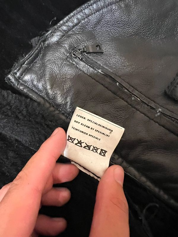 Other Lamb Fur Shearling Leather 50 IT Jacket Lambskin Size US L / EU 52-54 / 3 - 5 Thumbnail