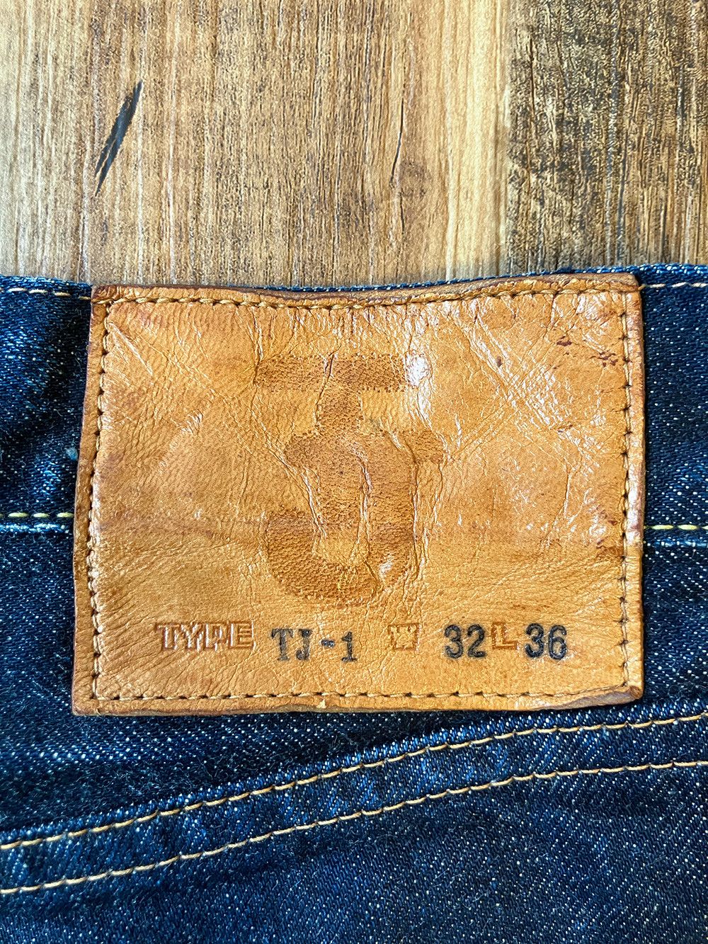 Japanese Brand TOKYO JEANS TJ-1 W30 x L33 Deer Skin Back Pocket Size US 30 / EU 46 - 3 Thumbnail