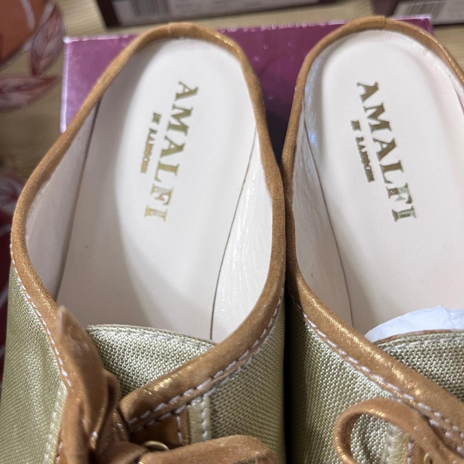 Other Amalfi Tan and Cream Women's Sneakers Size US 9.5 / IT 39.5 - 2 Thumbnail