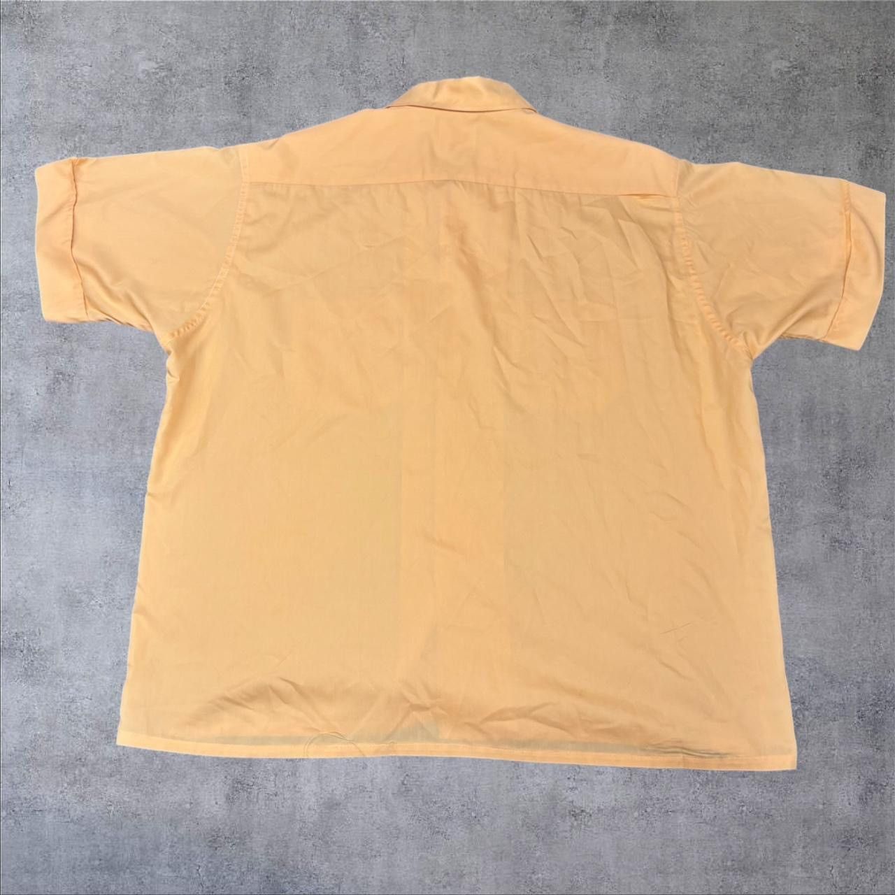 Vintage 1960s Orange Sleeve Button Up Shirt Size US L / EU 52-54 / 3 - 2 Thumbnail