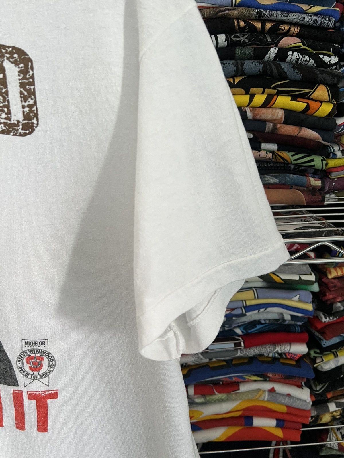 Band Tees 1988 Steve Winwood Roll With It Tour 80s Tee Single Stitch Size US L / EU 52-54 / 3 - 2 Thumbnail