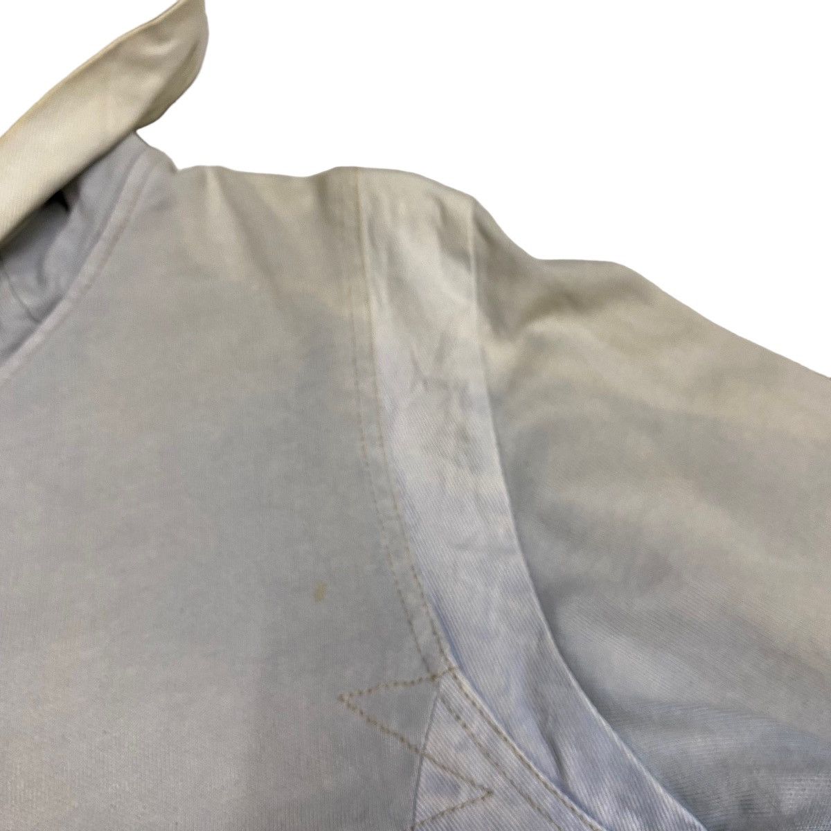 Japanese Brand PPFM faded denim mix cotton hoodie jacket Size US M / EU 48-50 / 2 - 20 Thumbnail