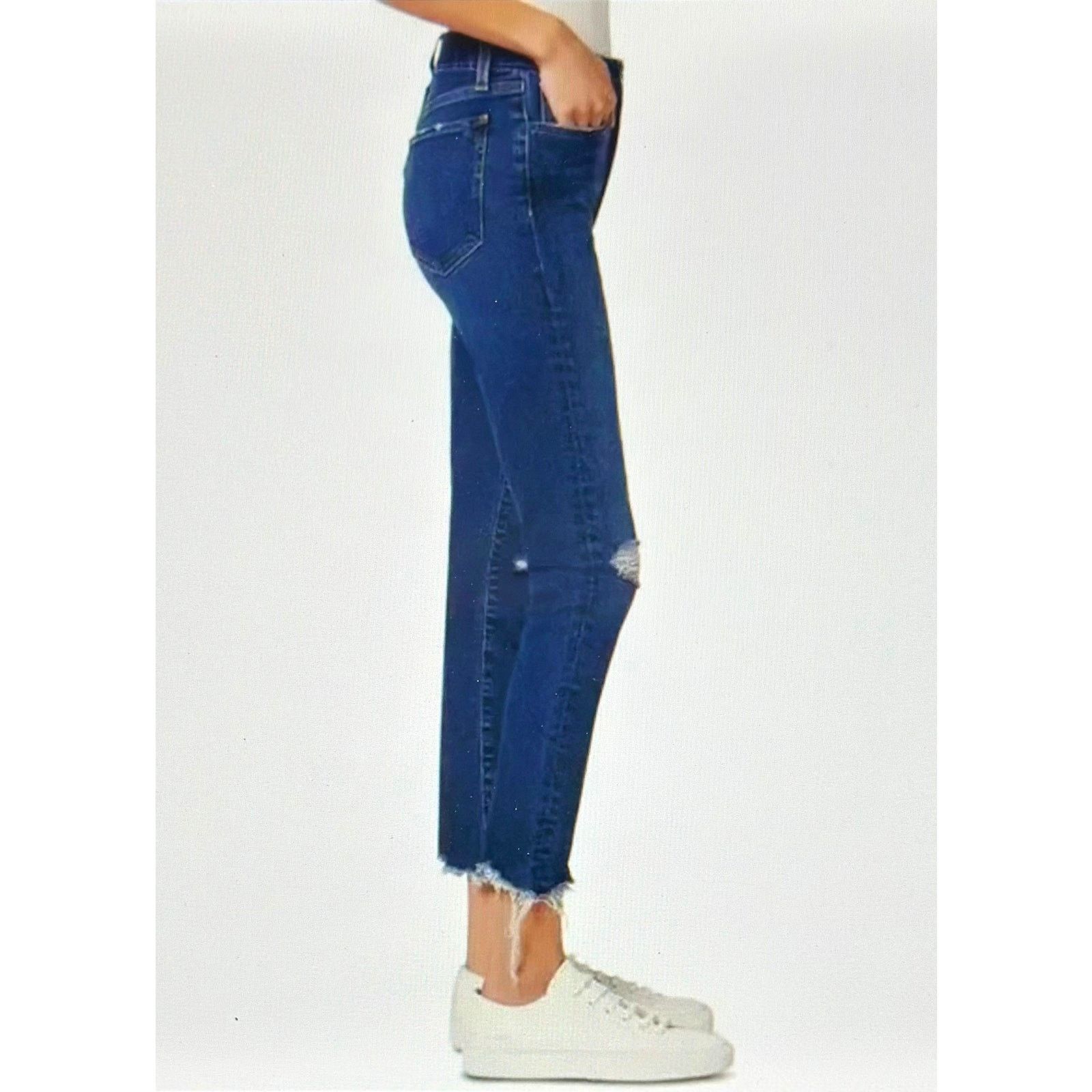 Joe's Joes Jeans The Honey Hi Rise Curvy Skinny Crop Boketto 23 Size 23" - 3 Thumbnail