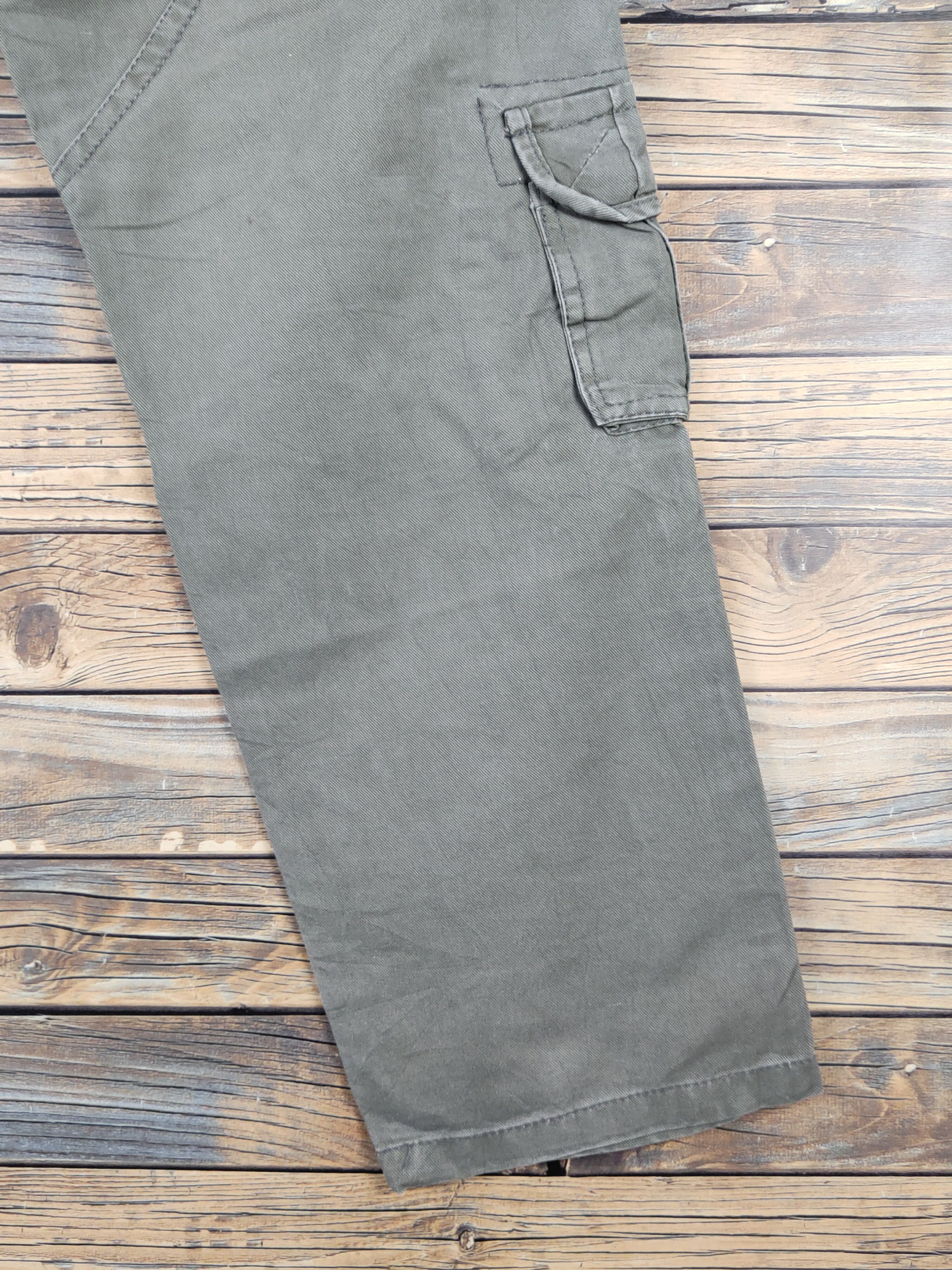 Japanese Brand Japanese Brand Olive Multipocket Tactical Cargo Pants #W1505 Size US 35 - 13 Thumbnail